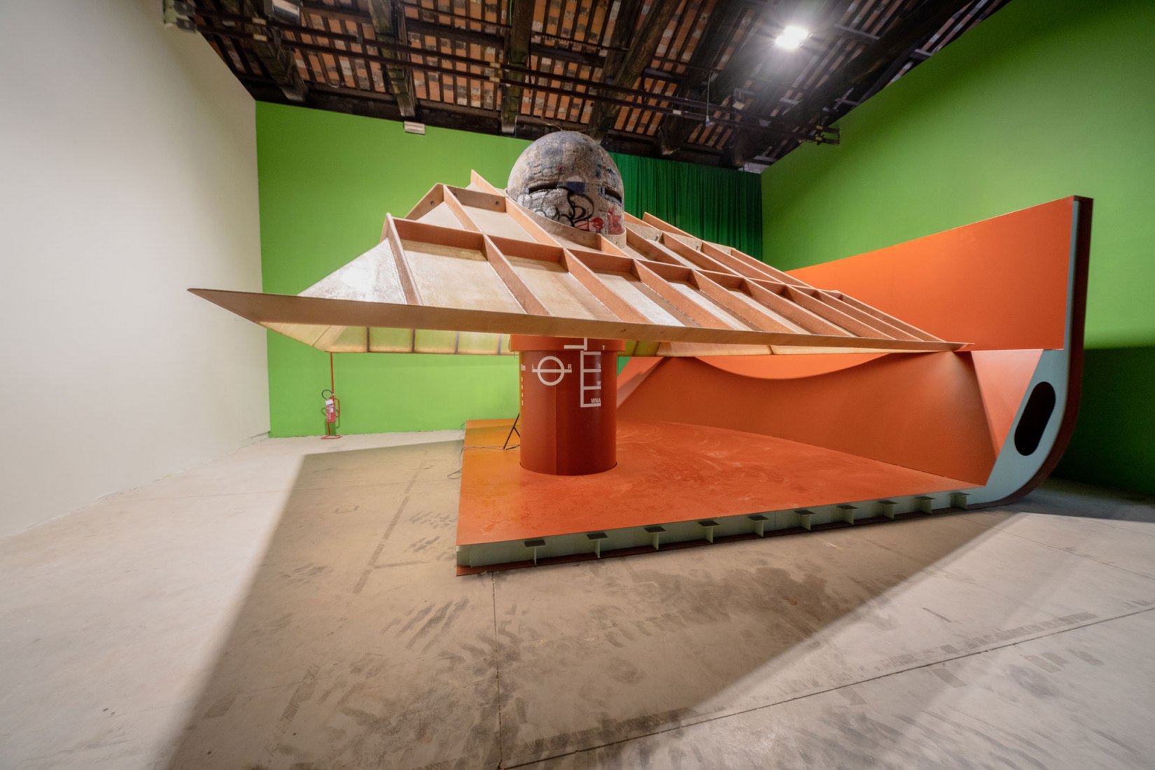 View of Togetherness/Togetherless, Croatian Pavilion, Venice Architecture Biennale, 2021. Photograph by Andrea Avezzù.