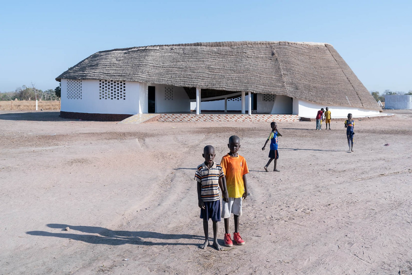 Fass School and Teachers' Residence by Toshiko Mori. Photograph by Iwan Baan