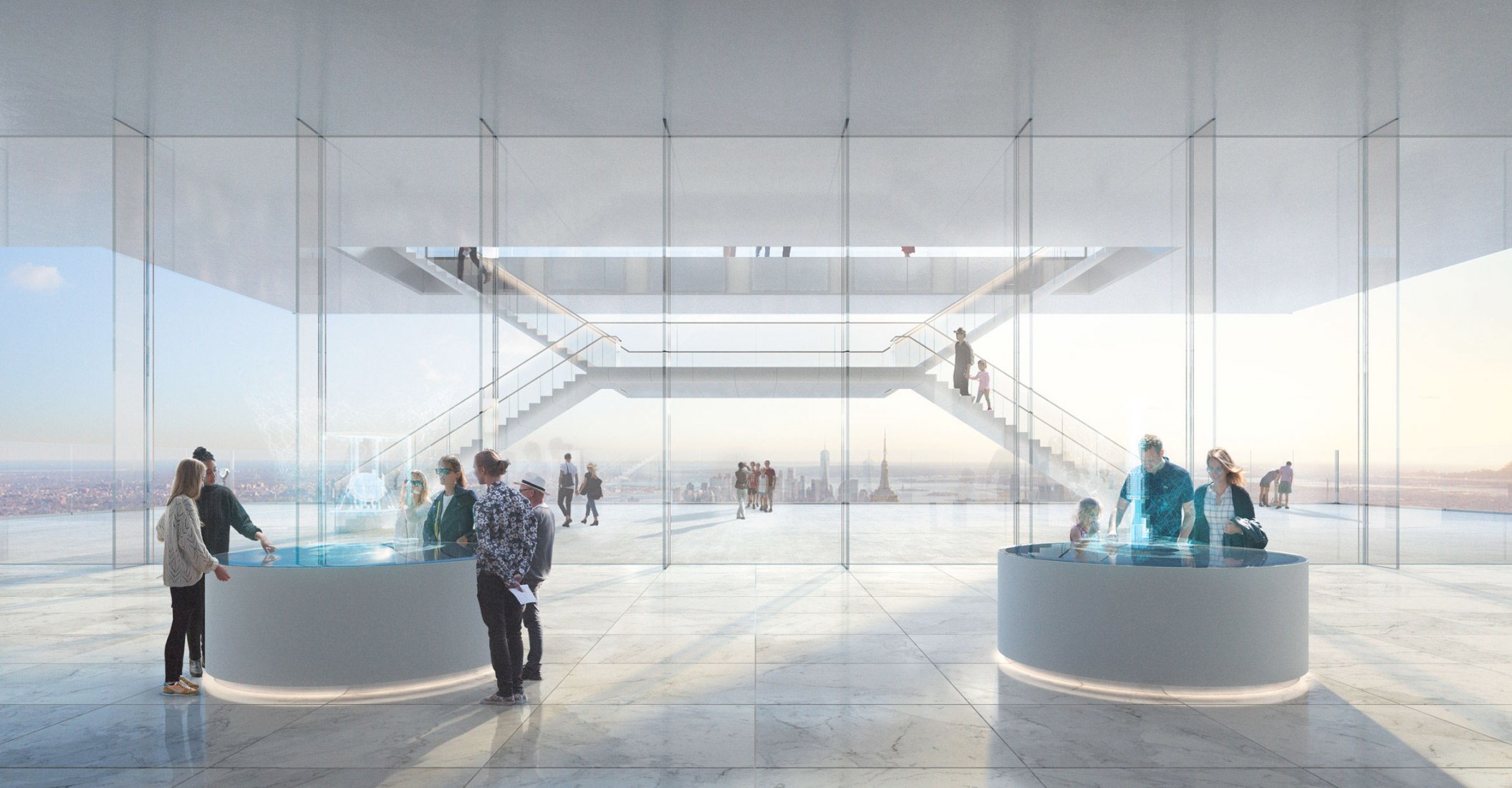 Tower Fifth rendering by TMRW, courtesy of Gensler for Macklowe Properties
