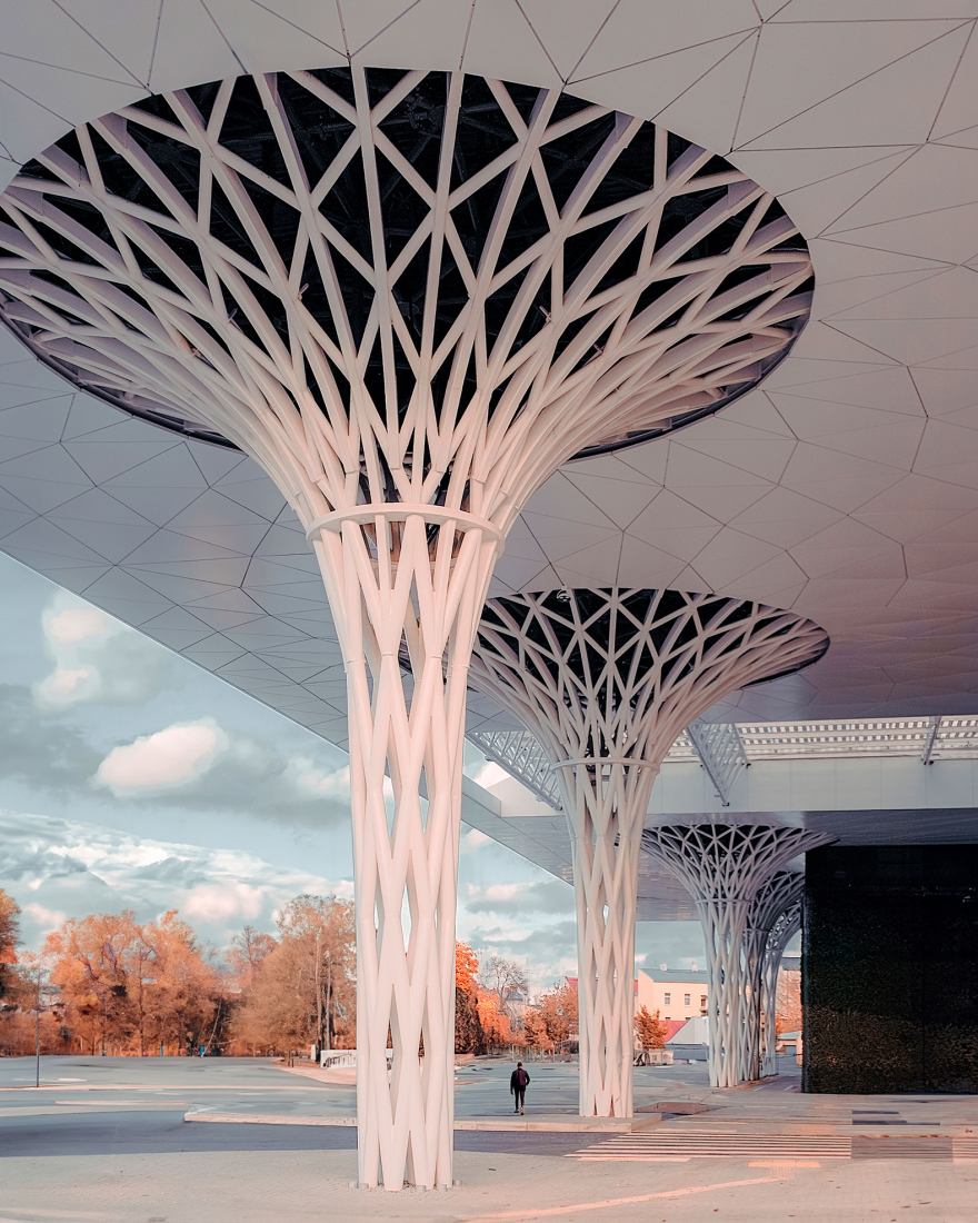 La estación Metropolitana de Lublin por Tremend Architecture Studio. Fotografía por Alek Malachowski.