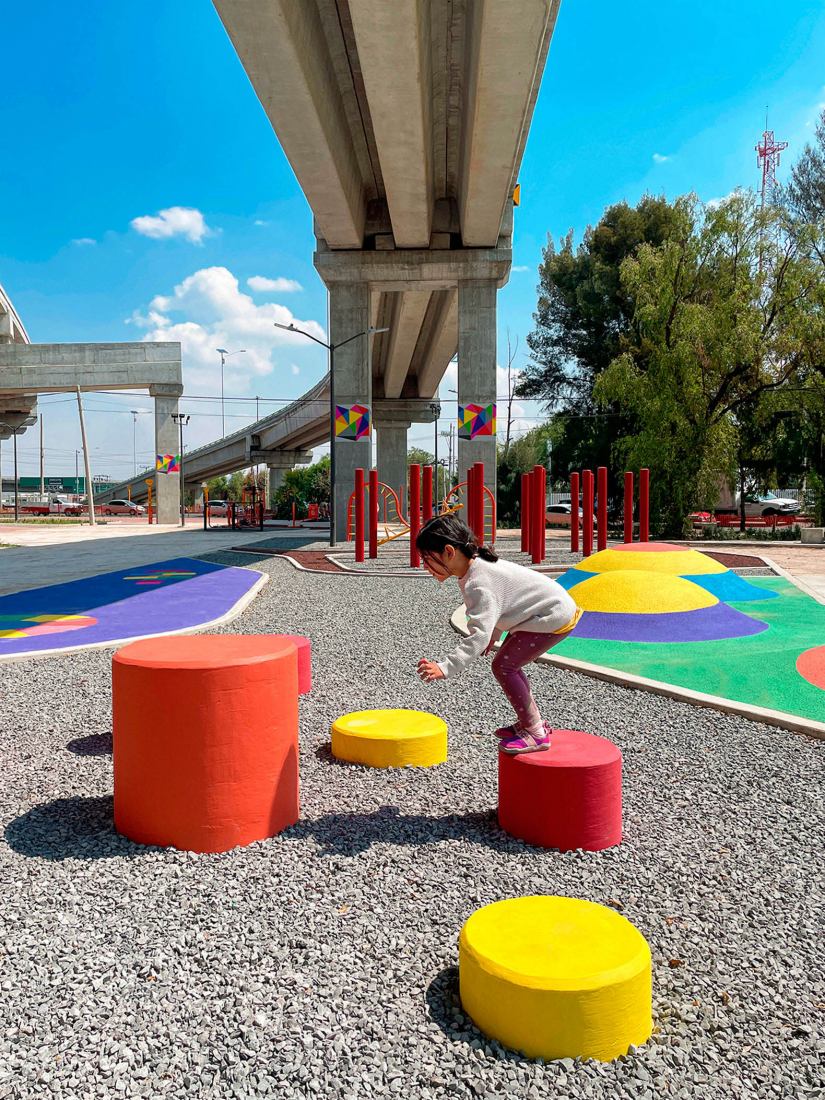 Urban Park El Dique by Taller de Urbanismo MX. Photograph by Erik Jiménez Reyes.