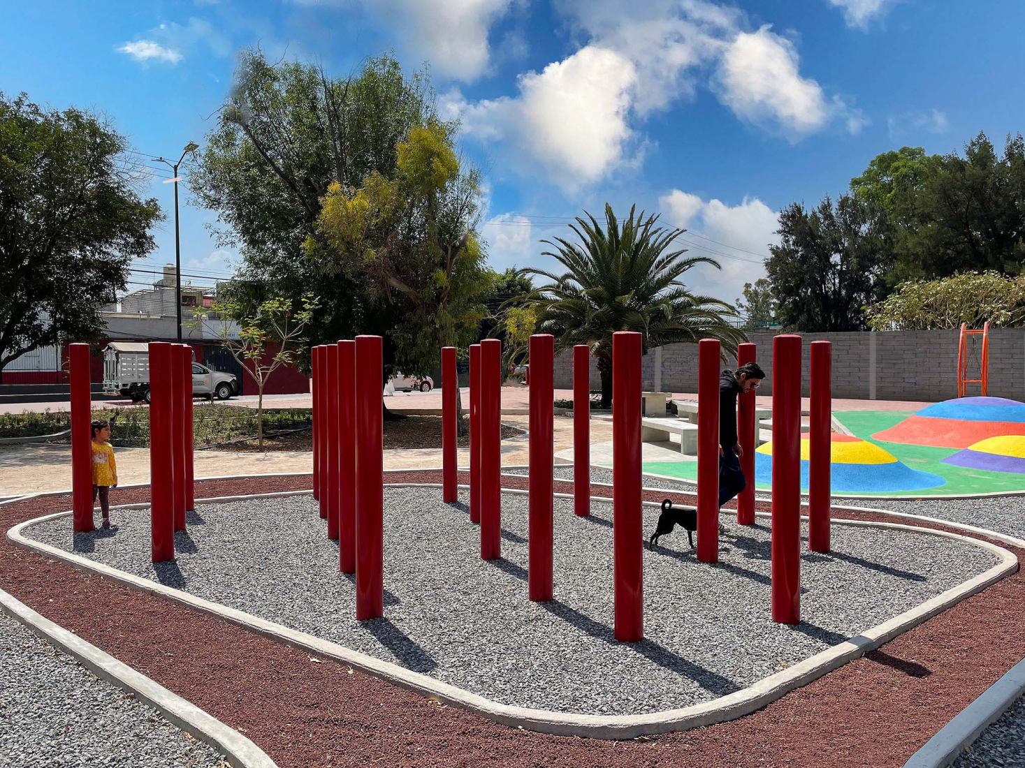 Urban Park El Dique by Taller de Urbanismo MX. Photograph by Erik Jiménez Reyes.