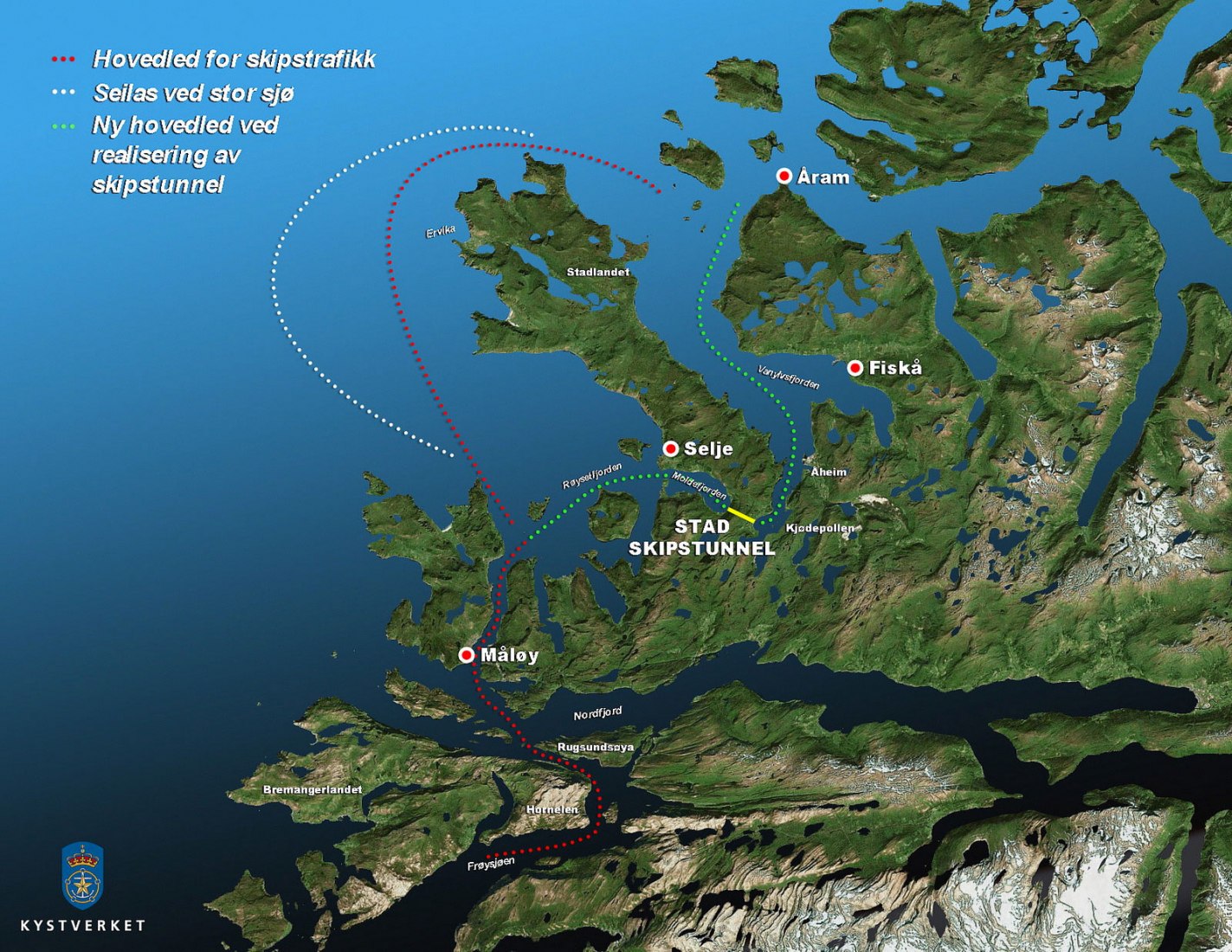 Image courtesy of the Norwegian Coastal Administration/Snøhetta