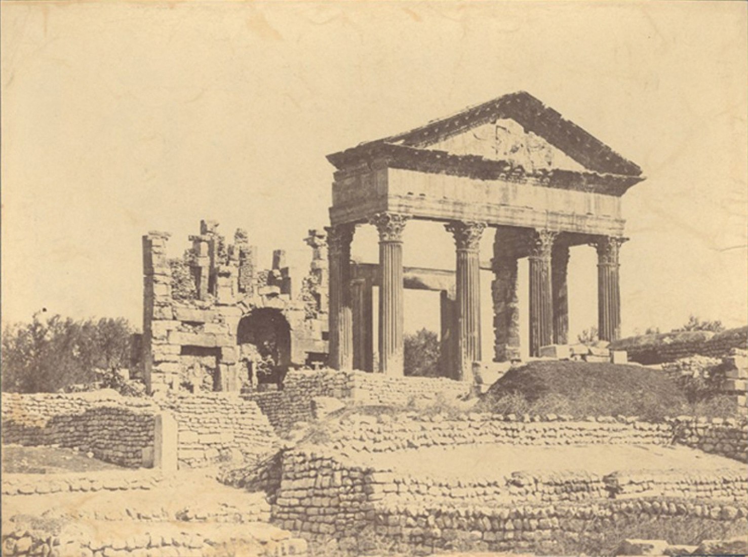 Capitol Dougga. Imagen cortesía de MAN