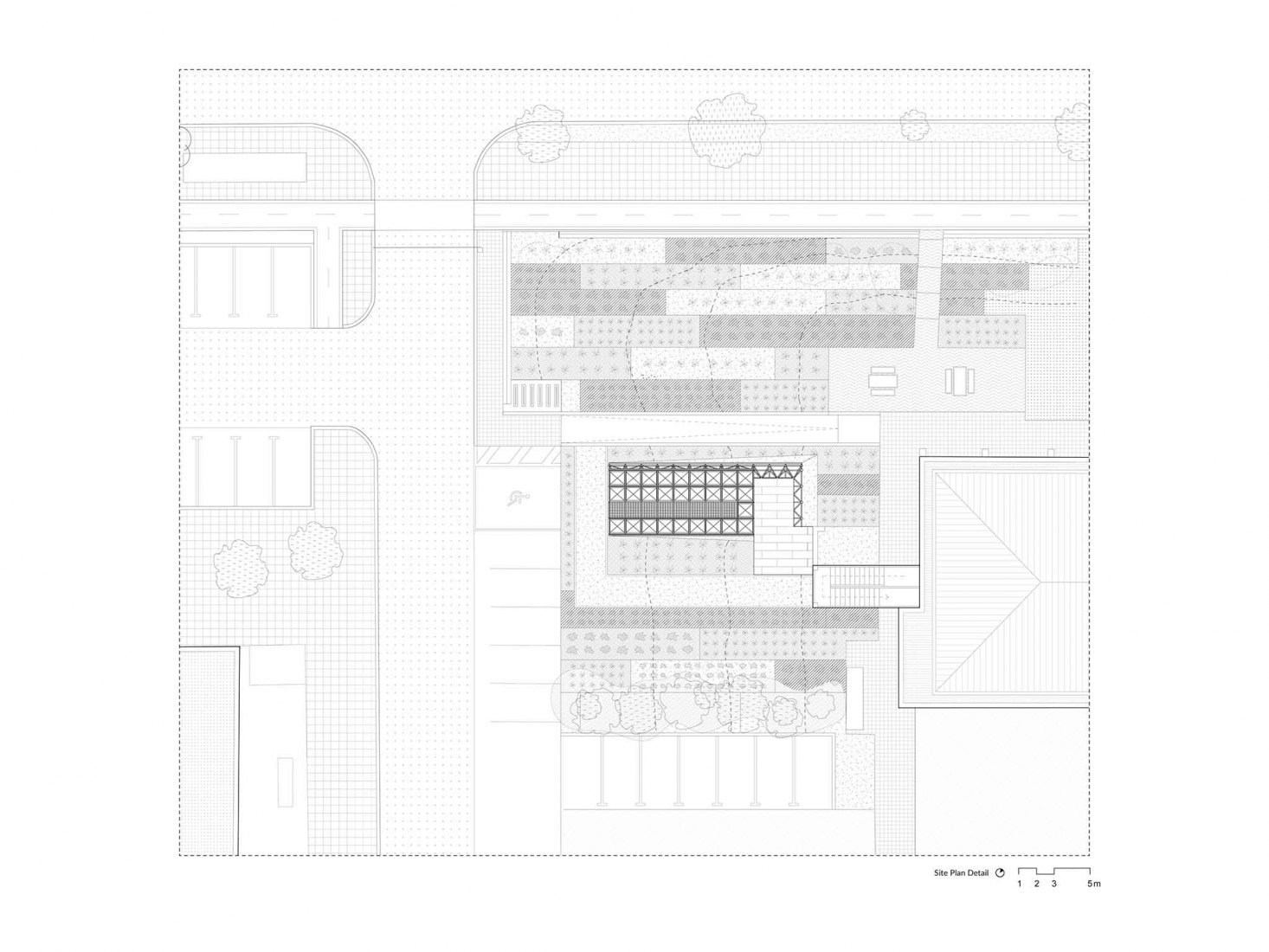 Site plan. Smart tree by UMA, AQ8 Arquitectura, Marinauno Arquitectos