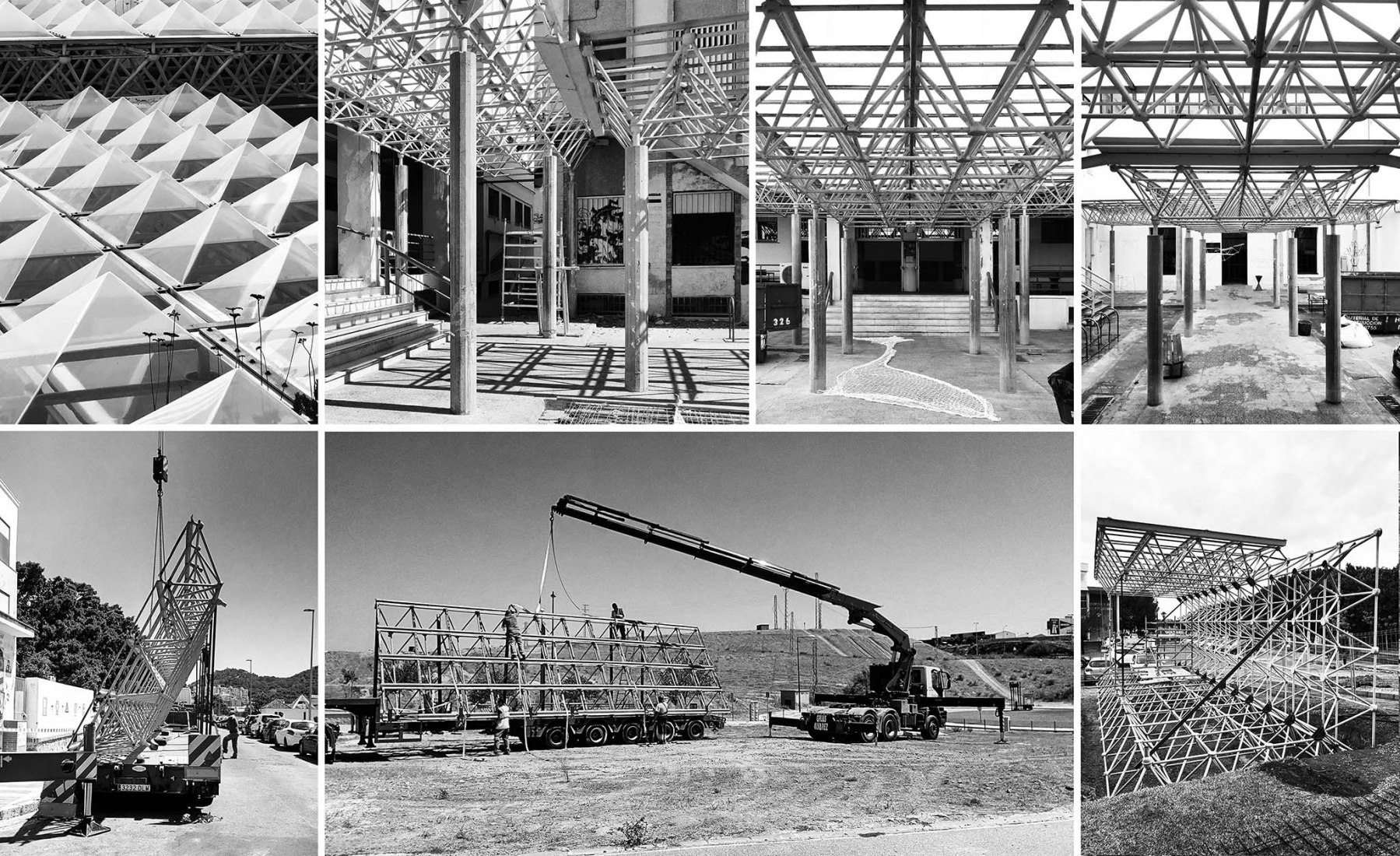 Building process. Smart tree by UMA, AQ8 Arquitectura, Marinauno Arquitectos. Photograph by Juan Manuel Sánchez La Chica