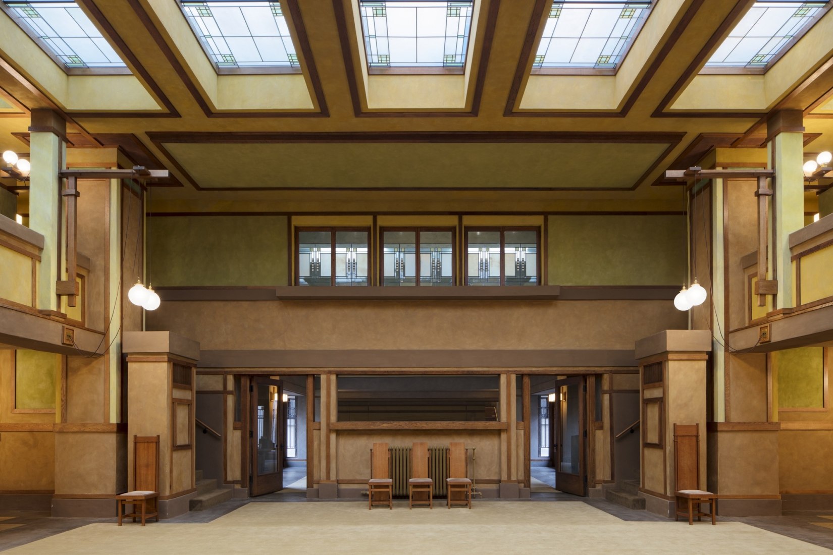 Unity Temple. Photograph by Tom Rossiter courtesy of Harboe Architects.