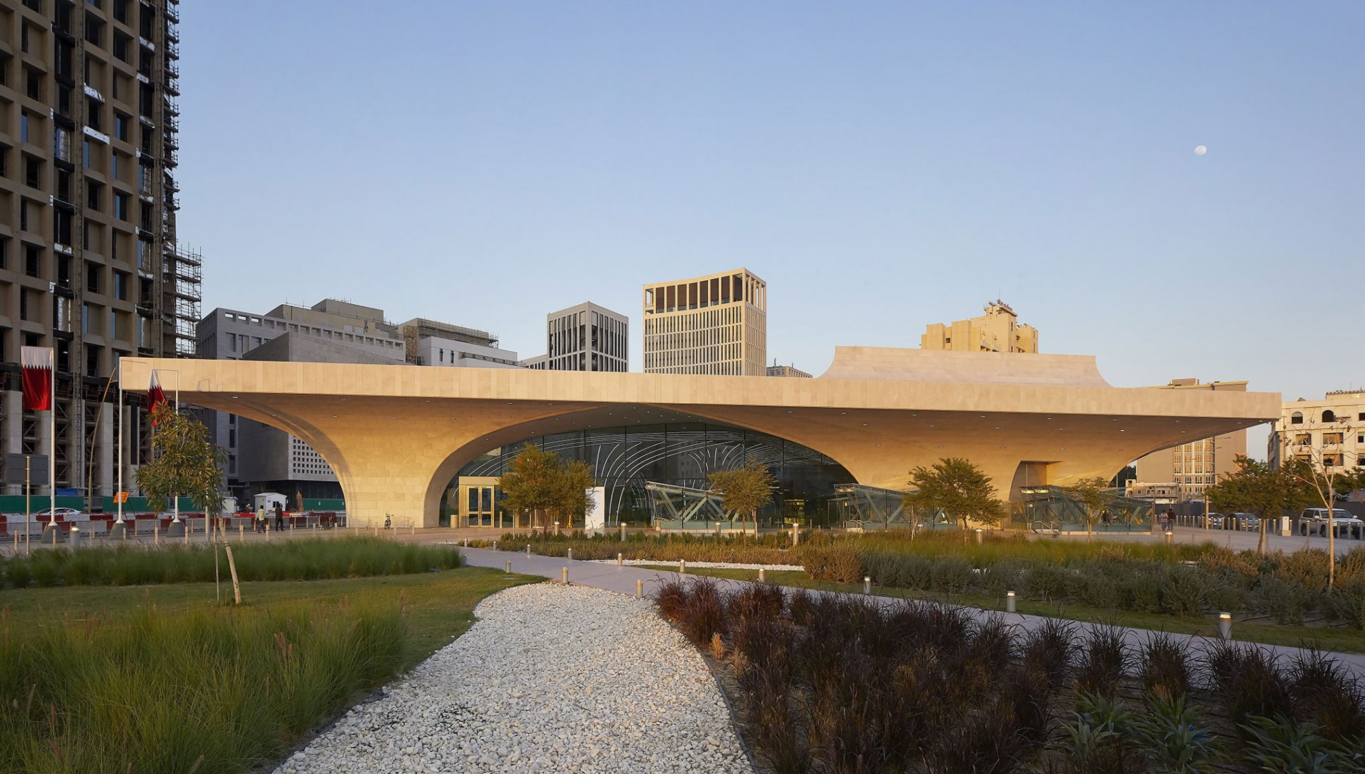 Doha Metro Network by UNStudio. Photograph by Hufton+Crow