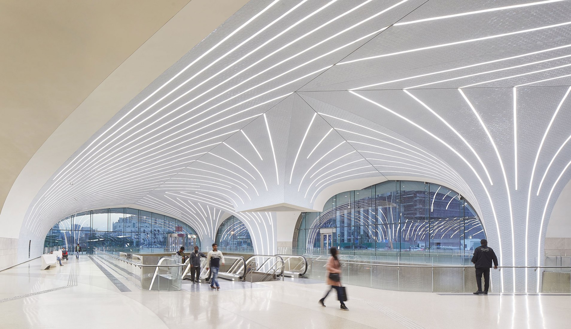 Doha Metro Network by UNStudio. Photograph by Hufton+Crow