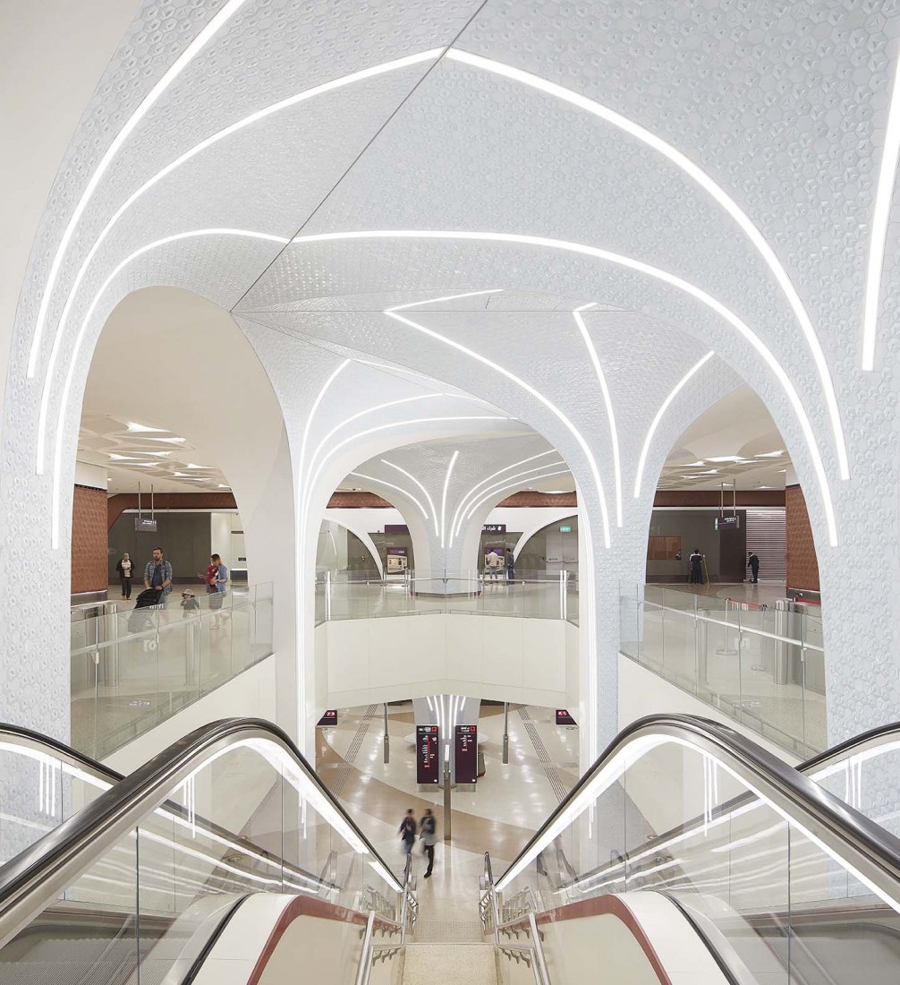 Doha Metro Network by UNStudio. Photograph by Hufton+Crow