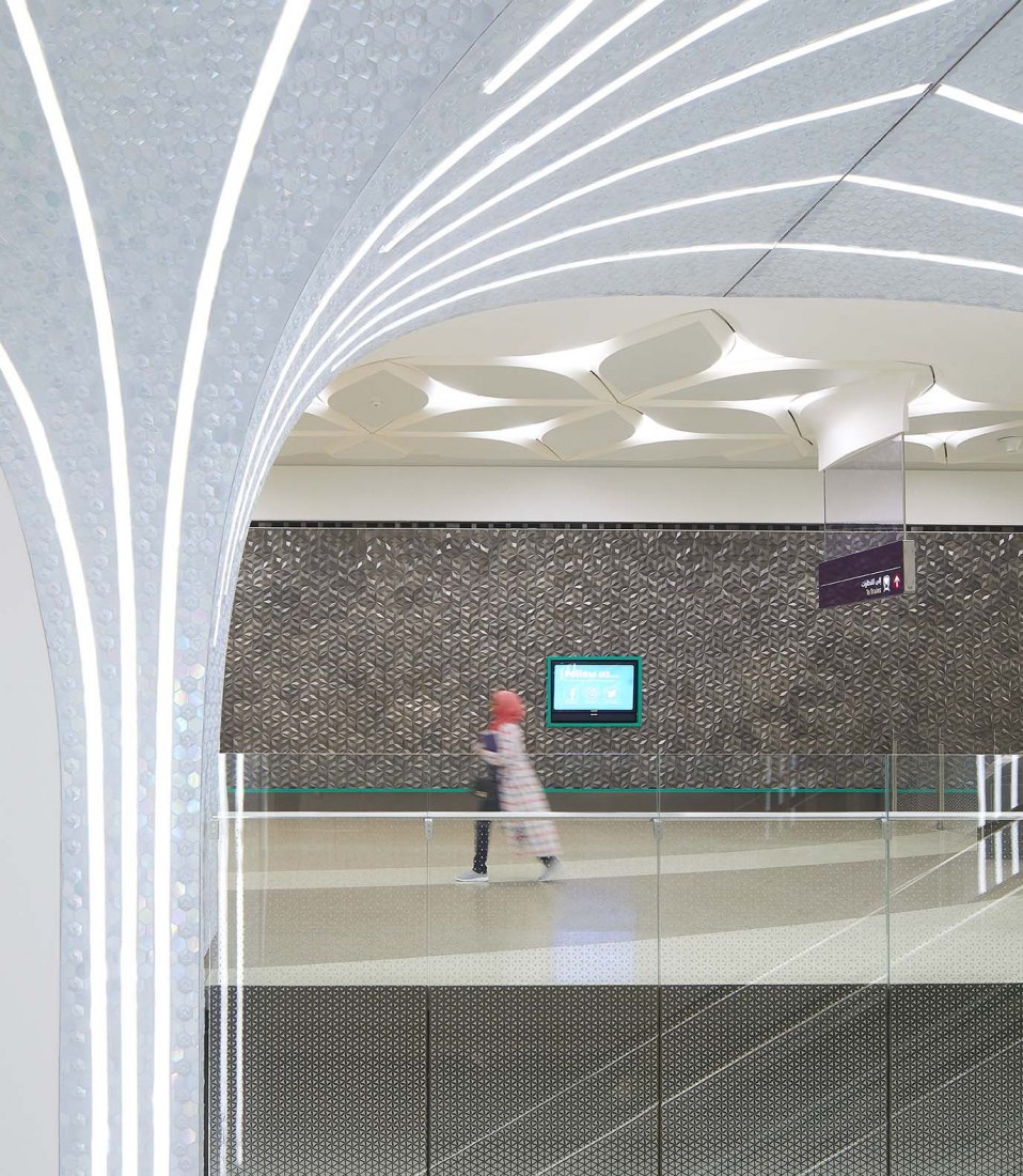 Doha Metro Network by UNStudio. Photograph by Hufton+Crow