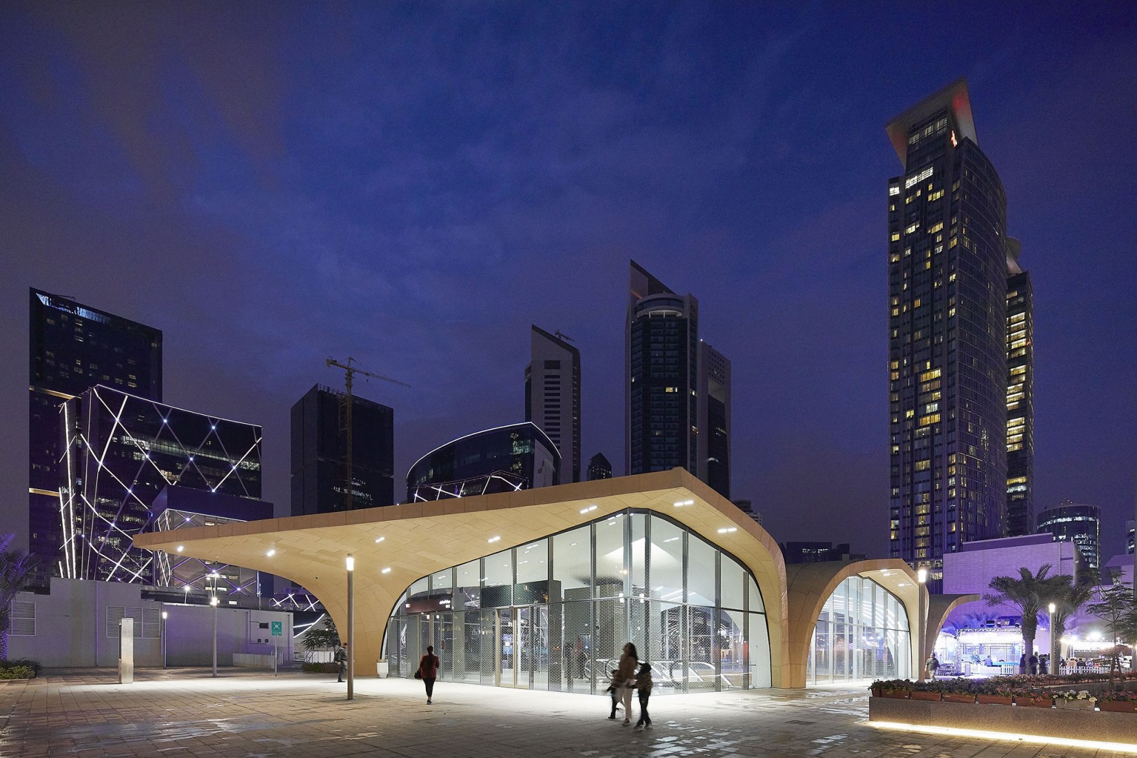 Doha Metro Network by UNStudio. Photograph by Hufton+Crow