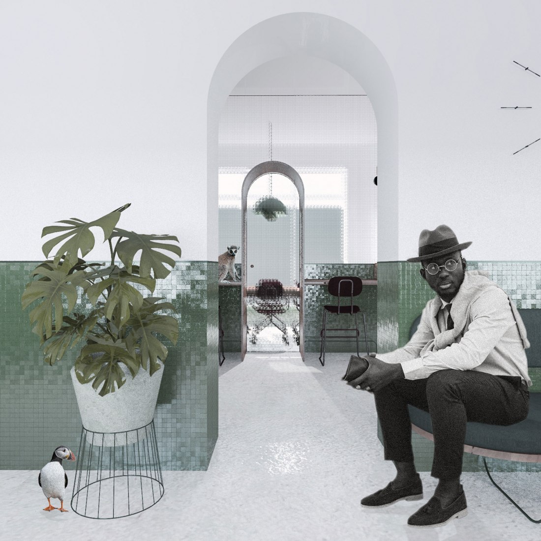 Plant. The Ménagerie by The Ménagerie by Studio MAS - Marianne & Anthony Spennato.
