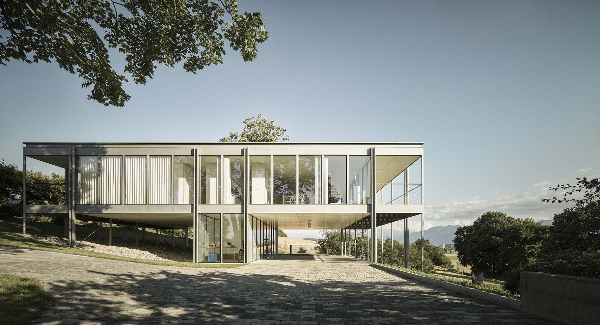 Rehabilitación de la Vivienda Buchli de Fritz Haller. Fotografía por Simon Opladen