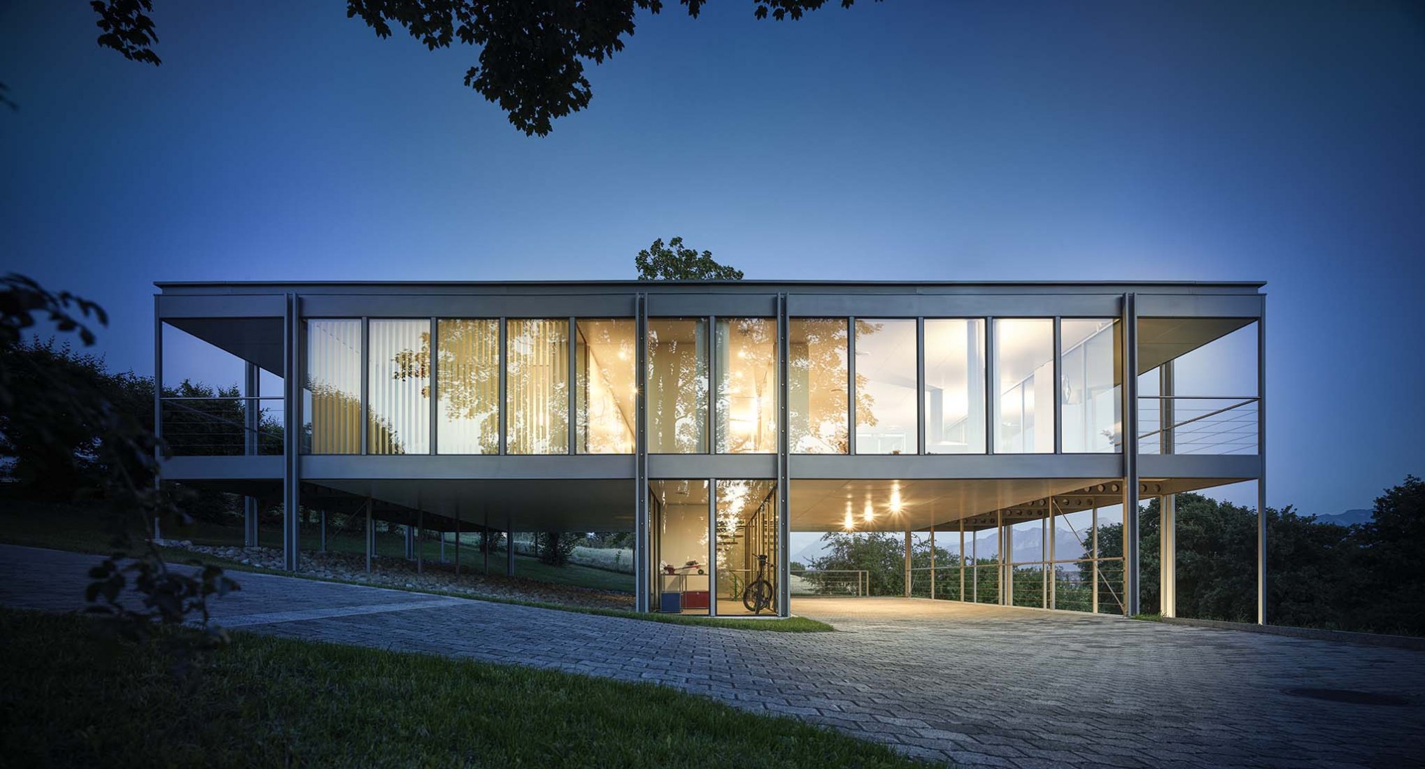 Rehabilitación de la Vivienda Buchli de Fritz Haller. Fotografía por Simon Opladen