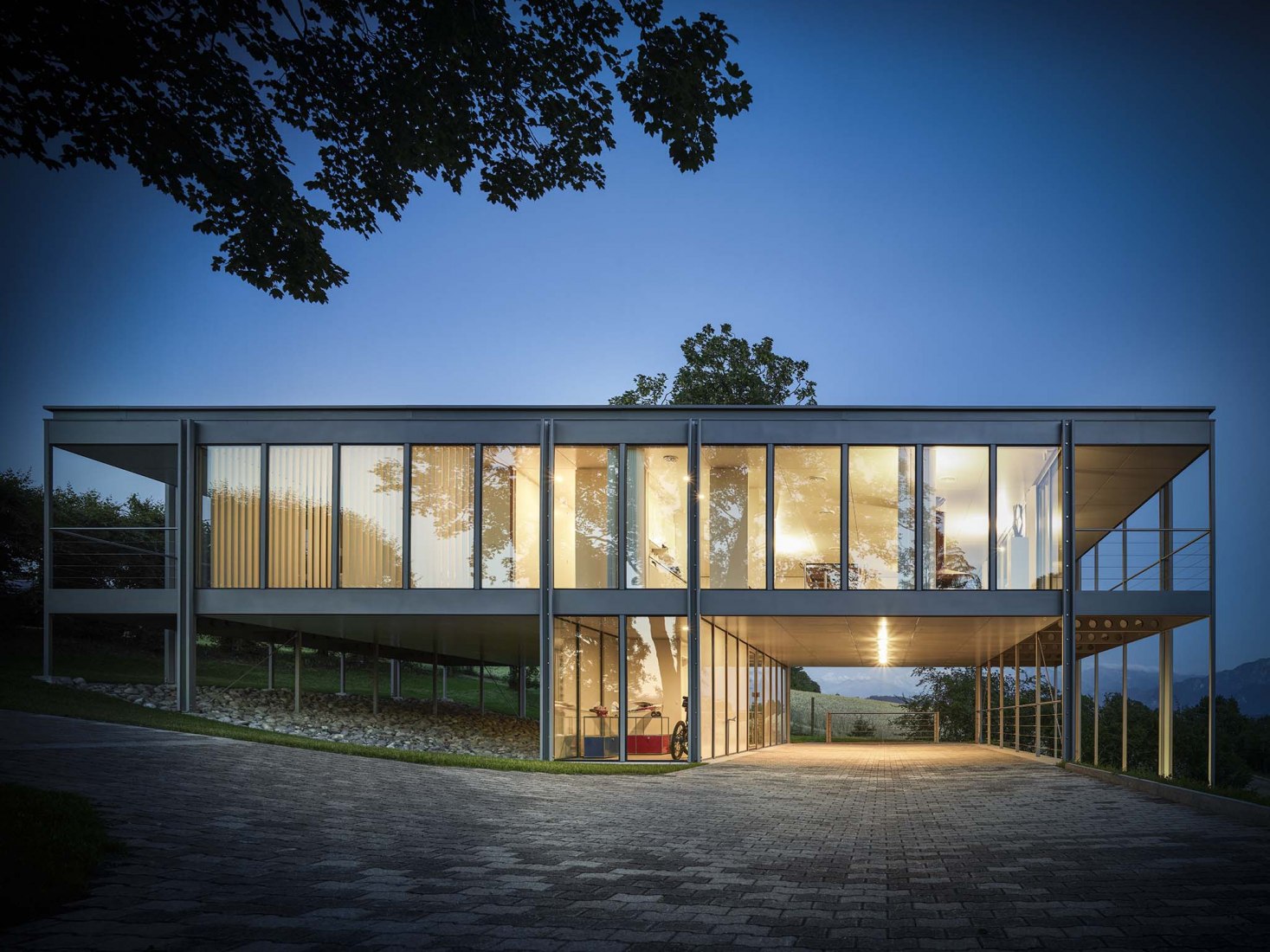 Rehabilitación de la Vivienda Buchli de Fritz Haller. Fotografía por Simon Opladen