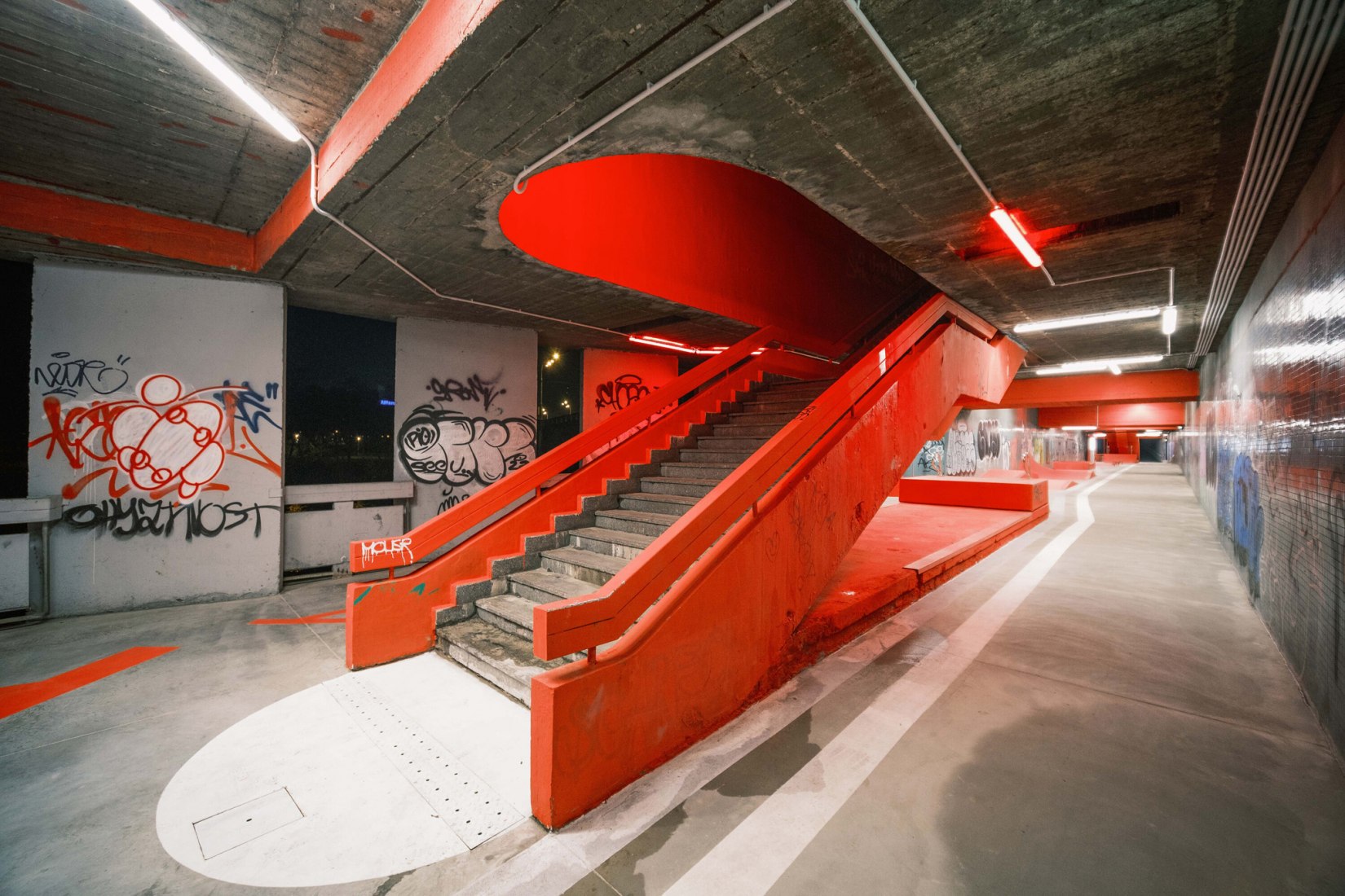 Vltavská Underground by U / U studio. Photograph by Jiří Kotal.