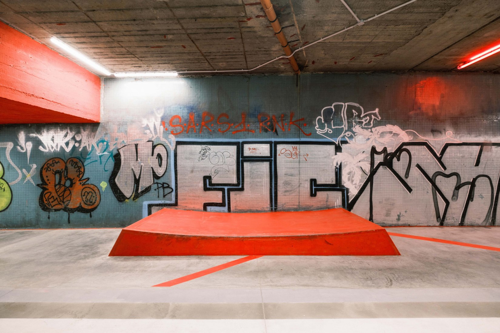 Vltavská Underground by U / U studio. Photograph by Jiří Kotal.