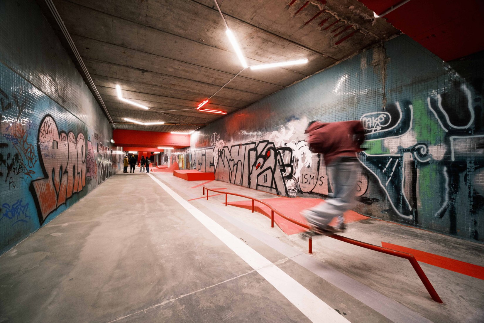 Vltavská Underground by U / U studio. Photograph by Jiří Kotal.