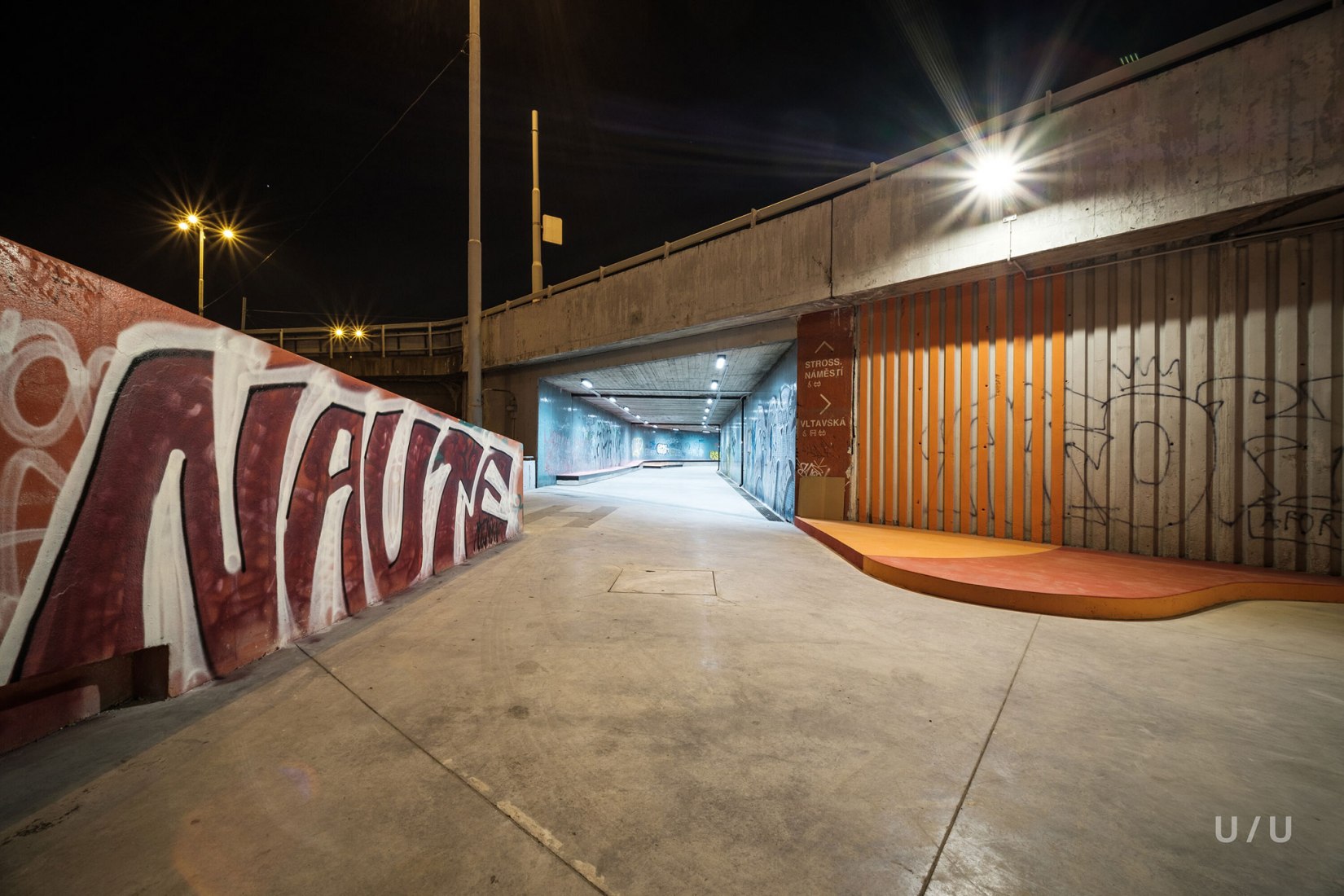 Vltavská Underground by U / U studio. Photograph by Jiří Kotal.