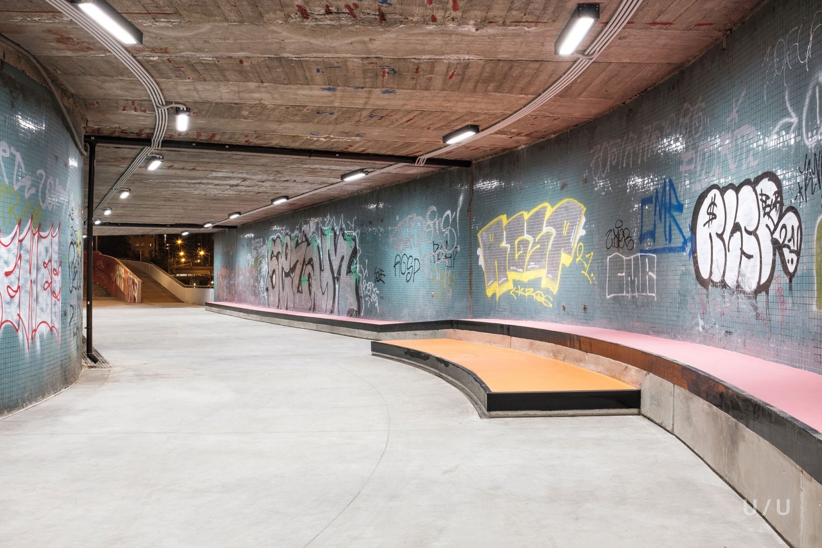 Vltavská Underground by U / U studio. Photograph by Jiří Kotal.