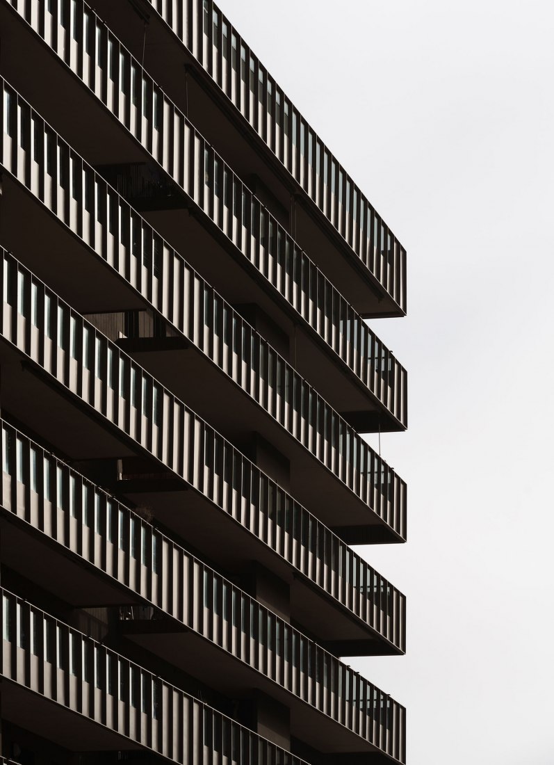 75 social housing·VPO Arrosadía by Vaillo+Irigaray Architects. Photograph by Rubén Perez Bescos.