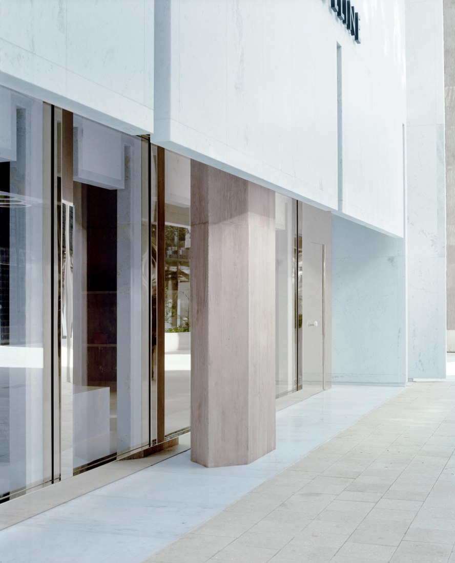 Céline Flagship Store by Valerio Olgiati. Photograph by  Mikael Olsson