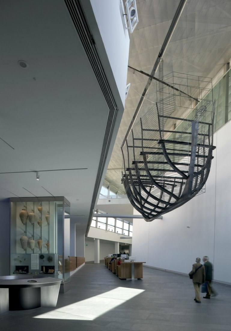 Museo Nacional de Arqueología Subacuática por Vázquez Consuegra. Fotografía por Duccio Malagamba.