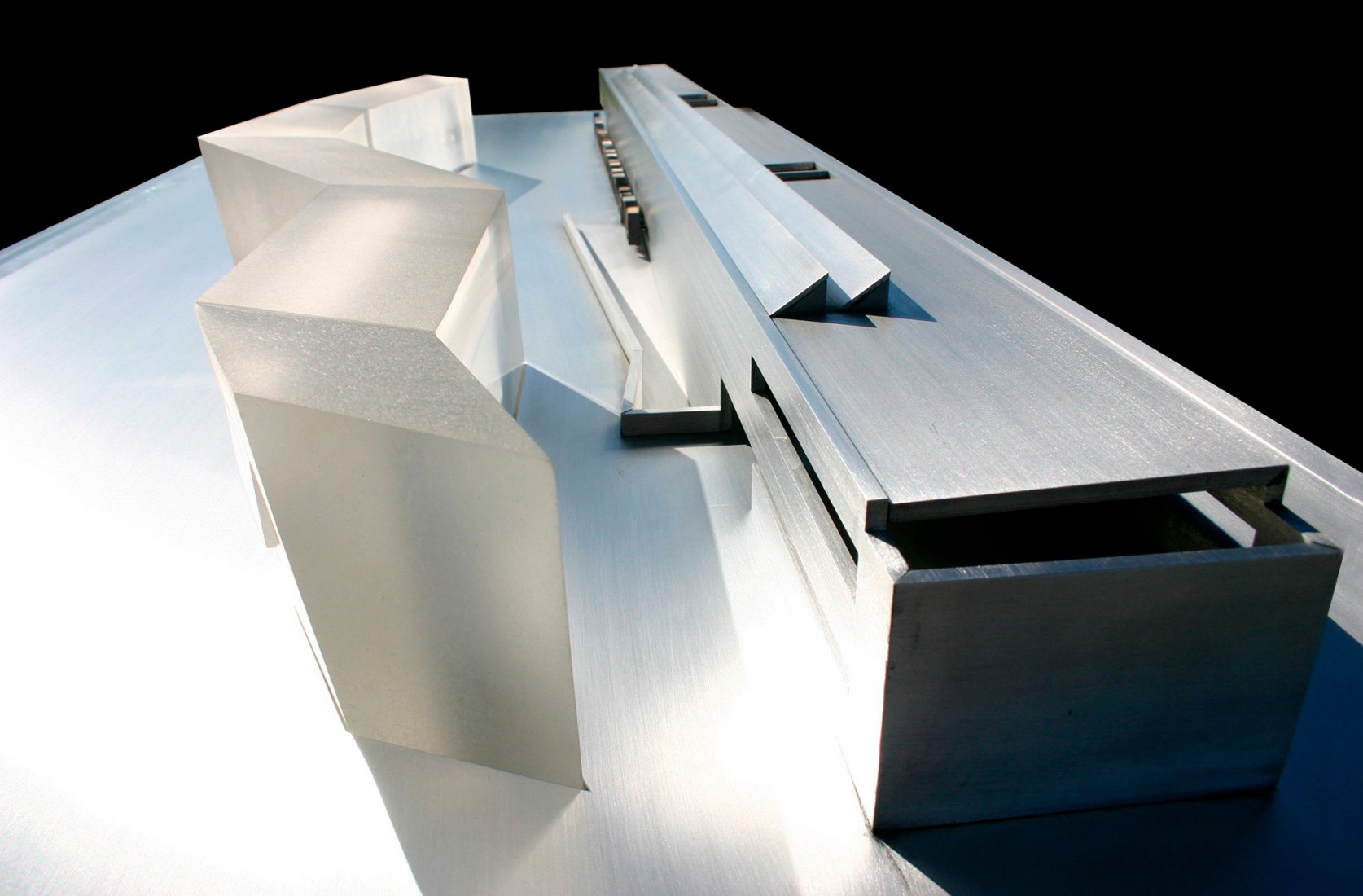 Maqueta. Museo Nacional de Arqueología Subacuática por Vázquez Consuegra.