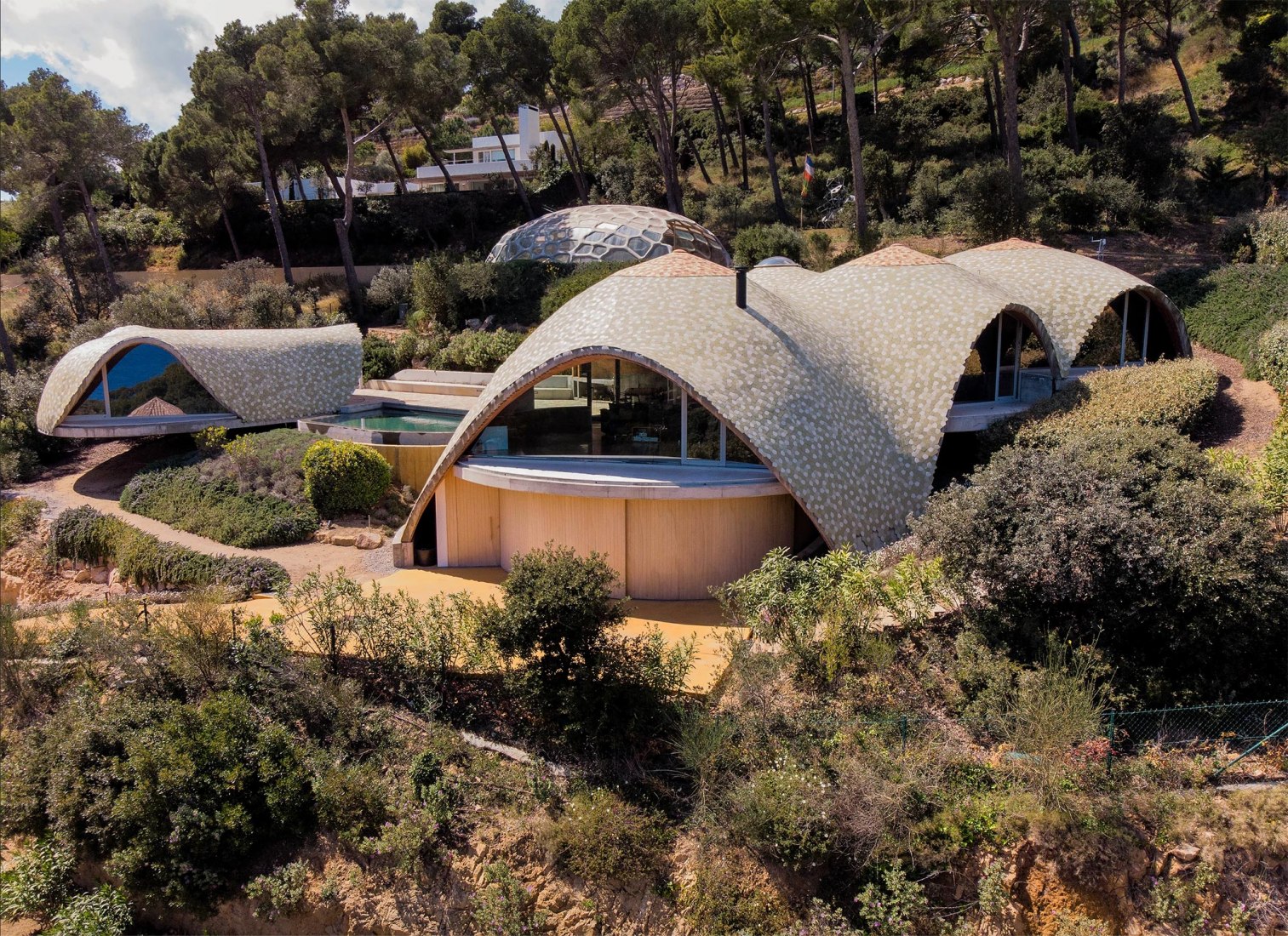 Una casa para mirar el Mediterráneo. Villa Stgilat Aiguablava por Enric Ruiz-Geli / Cloud 9. Fotografía por Enric Ruiz Geli.