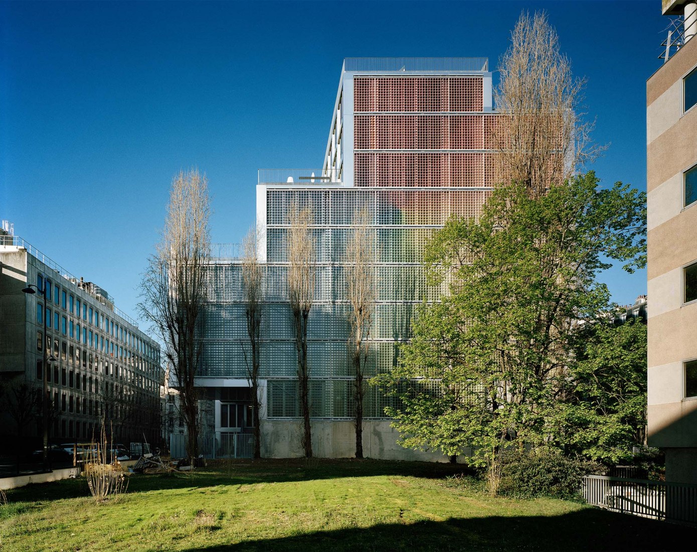 Restructuring of office building by Monsieur Vilo Bach Architecture. Photograph by Axel Dahl.