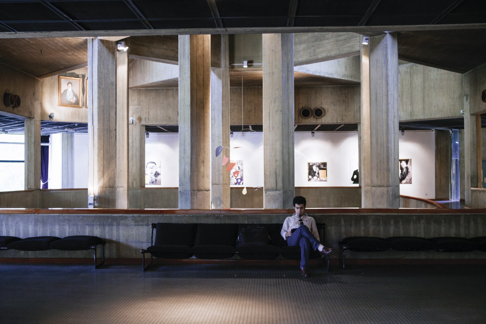 Museo de Arte Contemporáneo de Teherán, Irán, diseñado por Kamran Diba, 1977. Fotografía © Abbas Kowsari