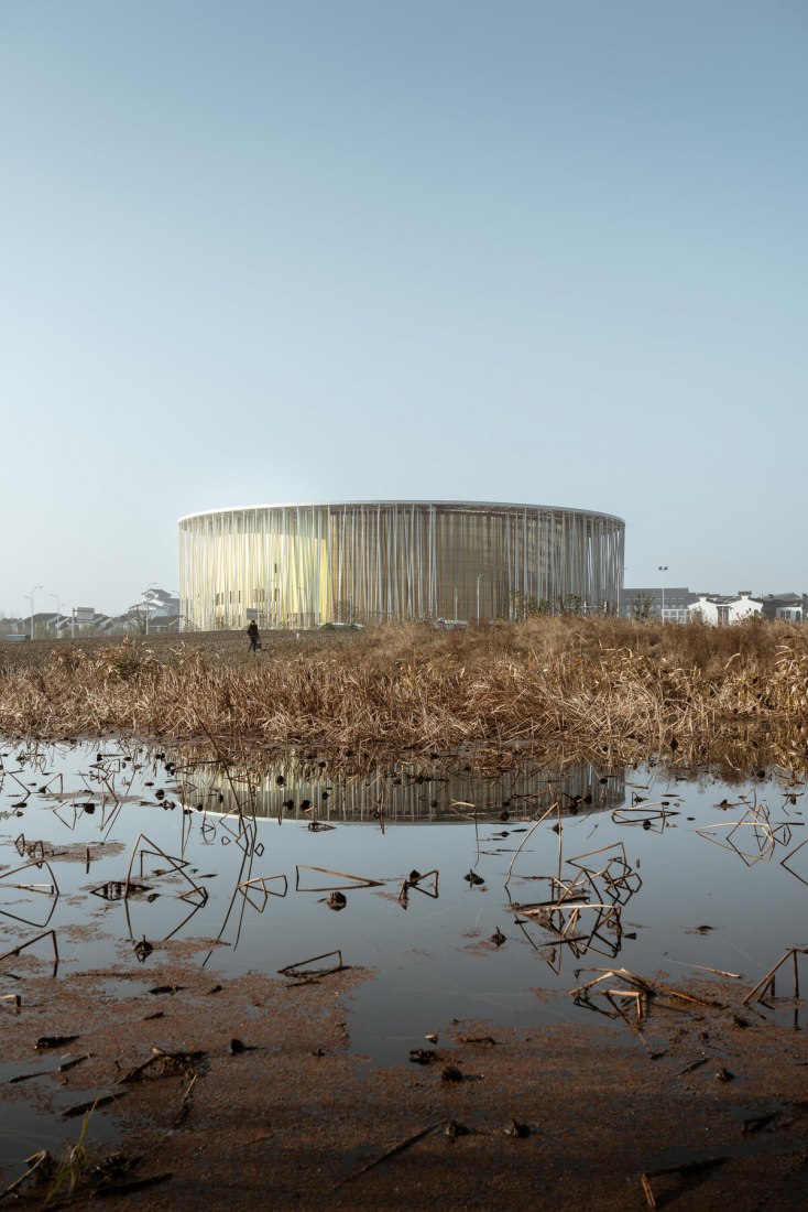 Sentido del lugar: Teatro Taihu Show de Wei Pinyou. Imagen cortesía de The Architectural Photography Awards 2021
