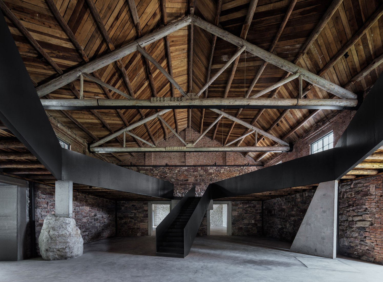 Museo de Arte Taihang Xinyu por Wang Chong Studio. Fotografía por Yumeng Zhu.