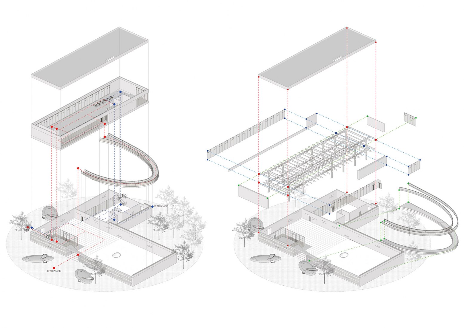 Diagrama. Waterfront Art Gallery por Lacime Architects.
