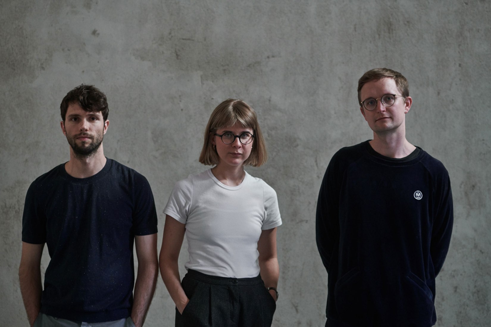Curatorial team. Weak Monument. Estonian Pavilion at the 16th Biennale Architettura di Venezia 2018. Photography by Tõnu Tunnel
