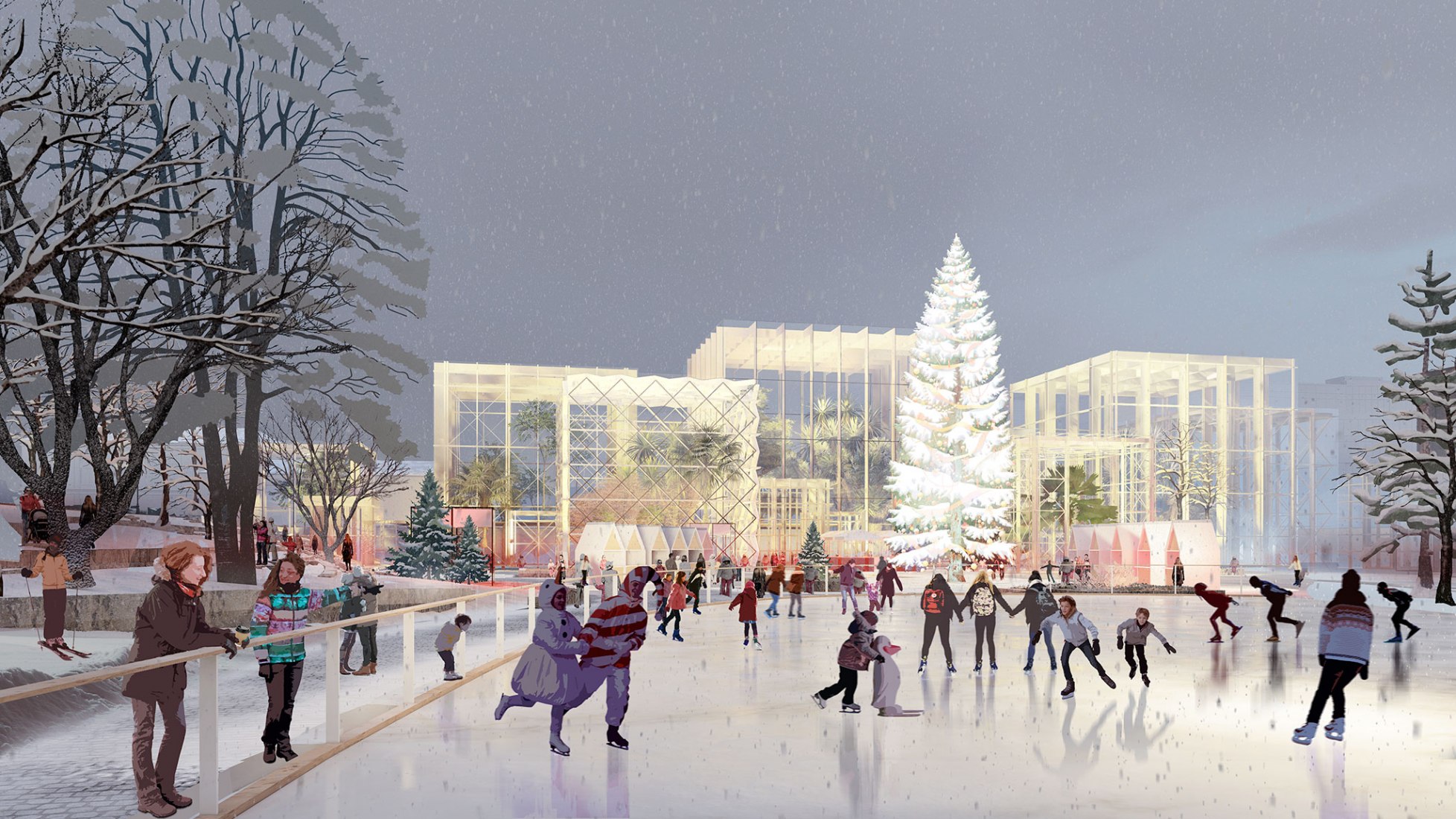 Visualización. Nuevo parque de la ciudad de San Petersburgo por West 8 + Studio 44