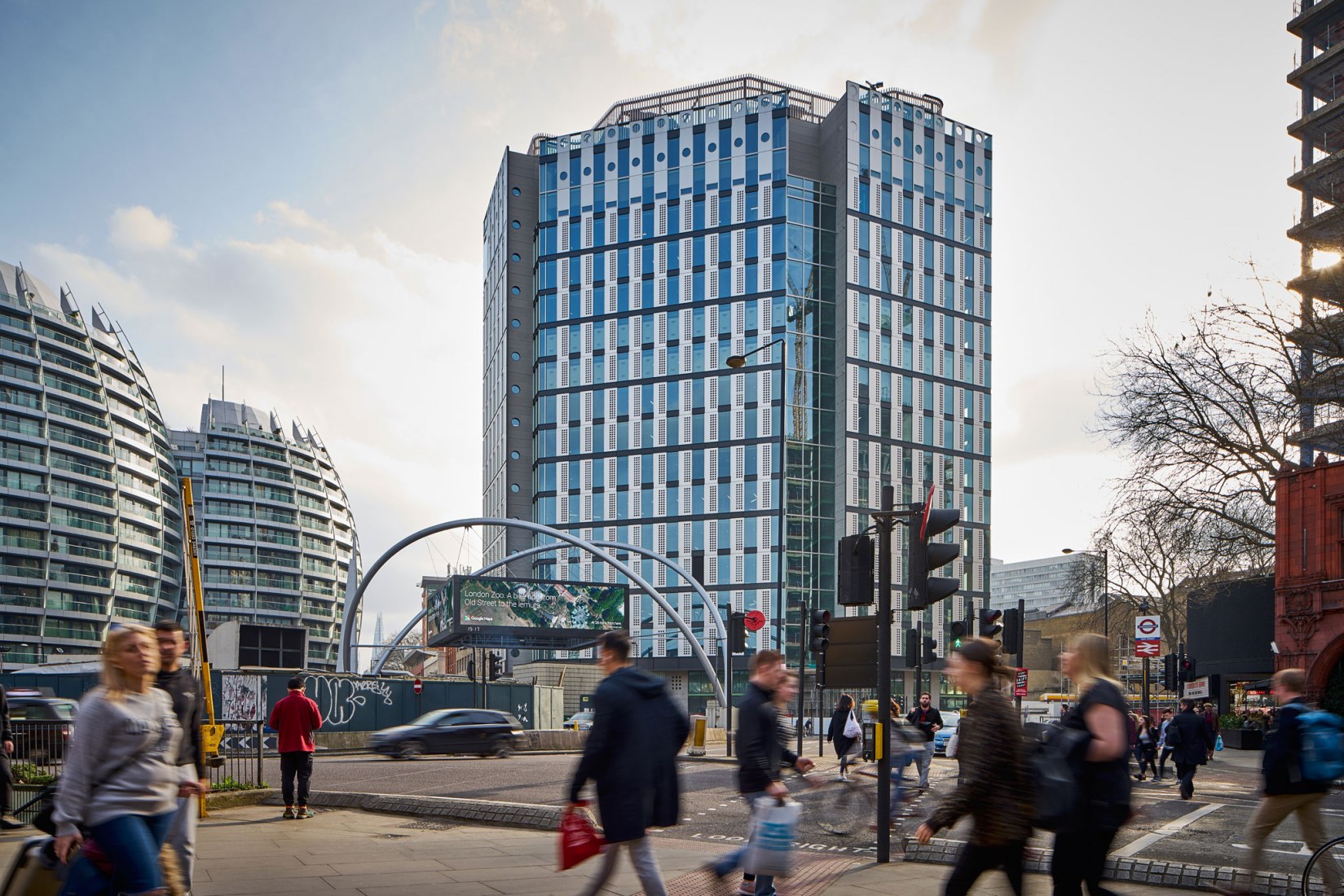 White Collar Factory by Allford Hall Monaghan Morris. Photograph by Timothy Soar. Courtesy of RIBA