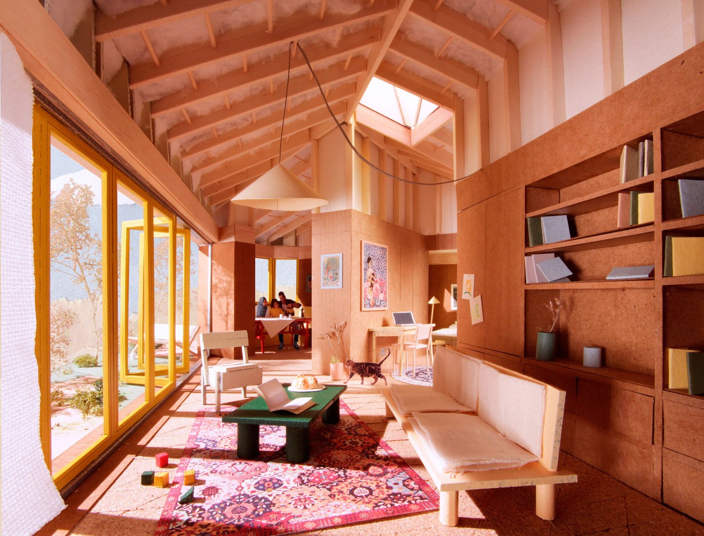 The 2023 Davidson Prize Runner Up. "Home Building" by Wild & SNaB.