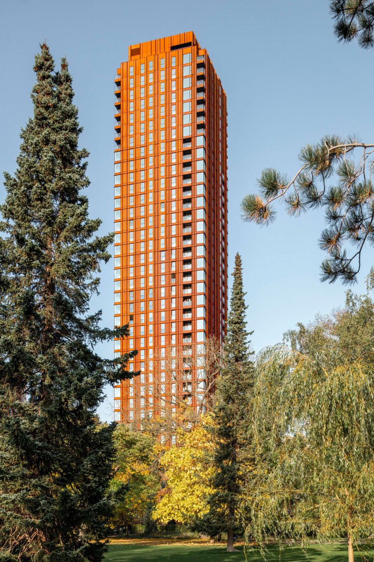 Pasteurs Tårn by Wingårdhs + Vilhelm Lauritzen Architects. Photograph by James Silverman.