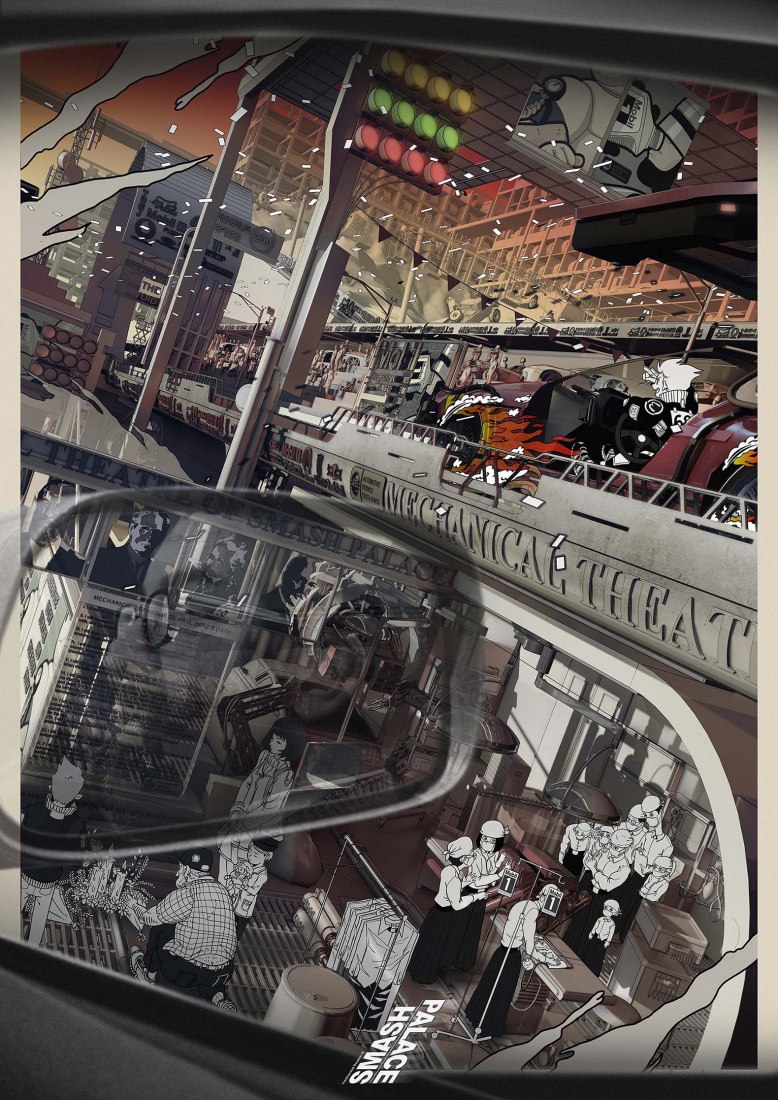 Hybrid Category Shortlist: Mechanical Theatre of Smash Palace, Jono Yoo, The University of Auckland.