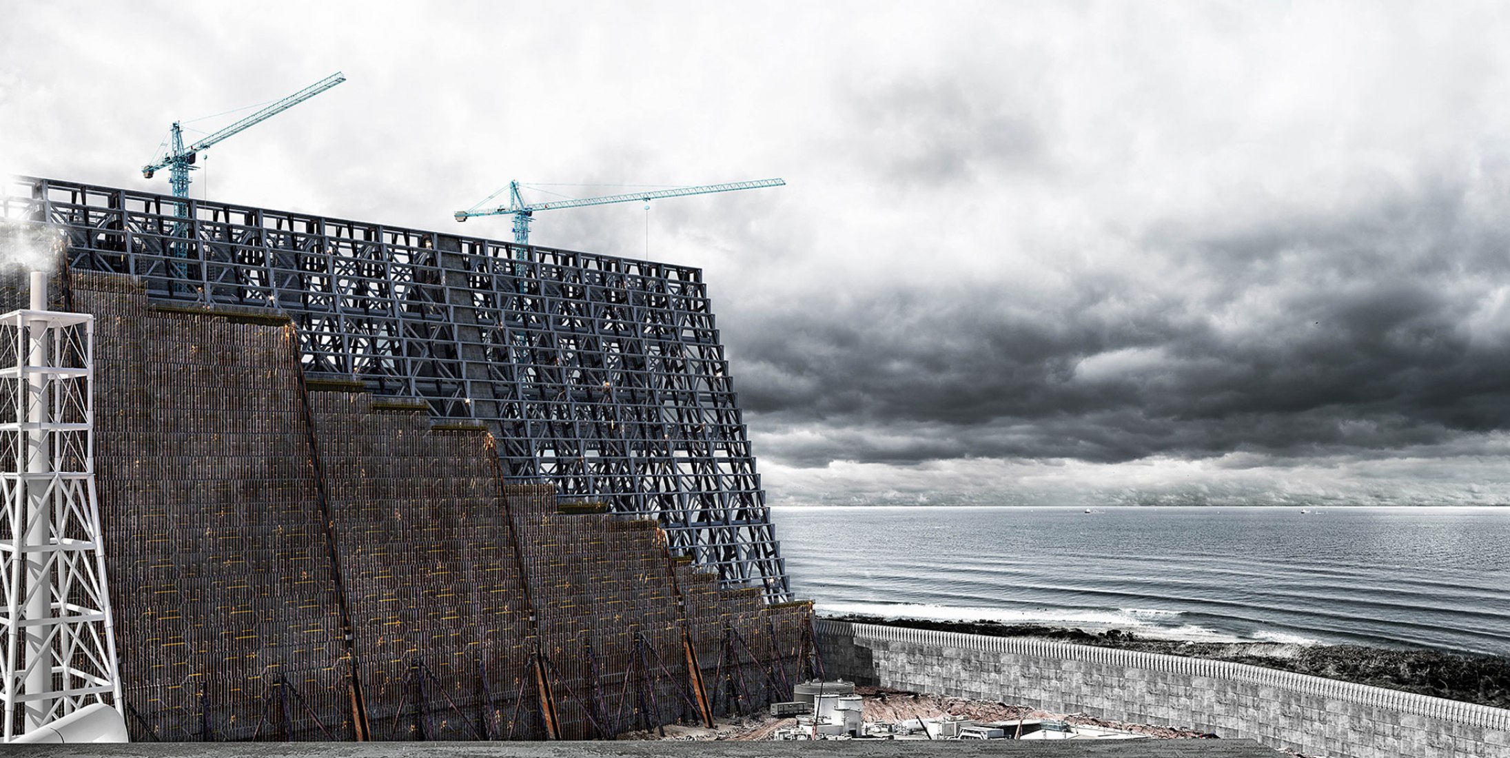 Digital Category Shortlist: Entombment of Fear / Nuclear-free Japan (Perspective), Swee Yong, Formwerkz Architects