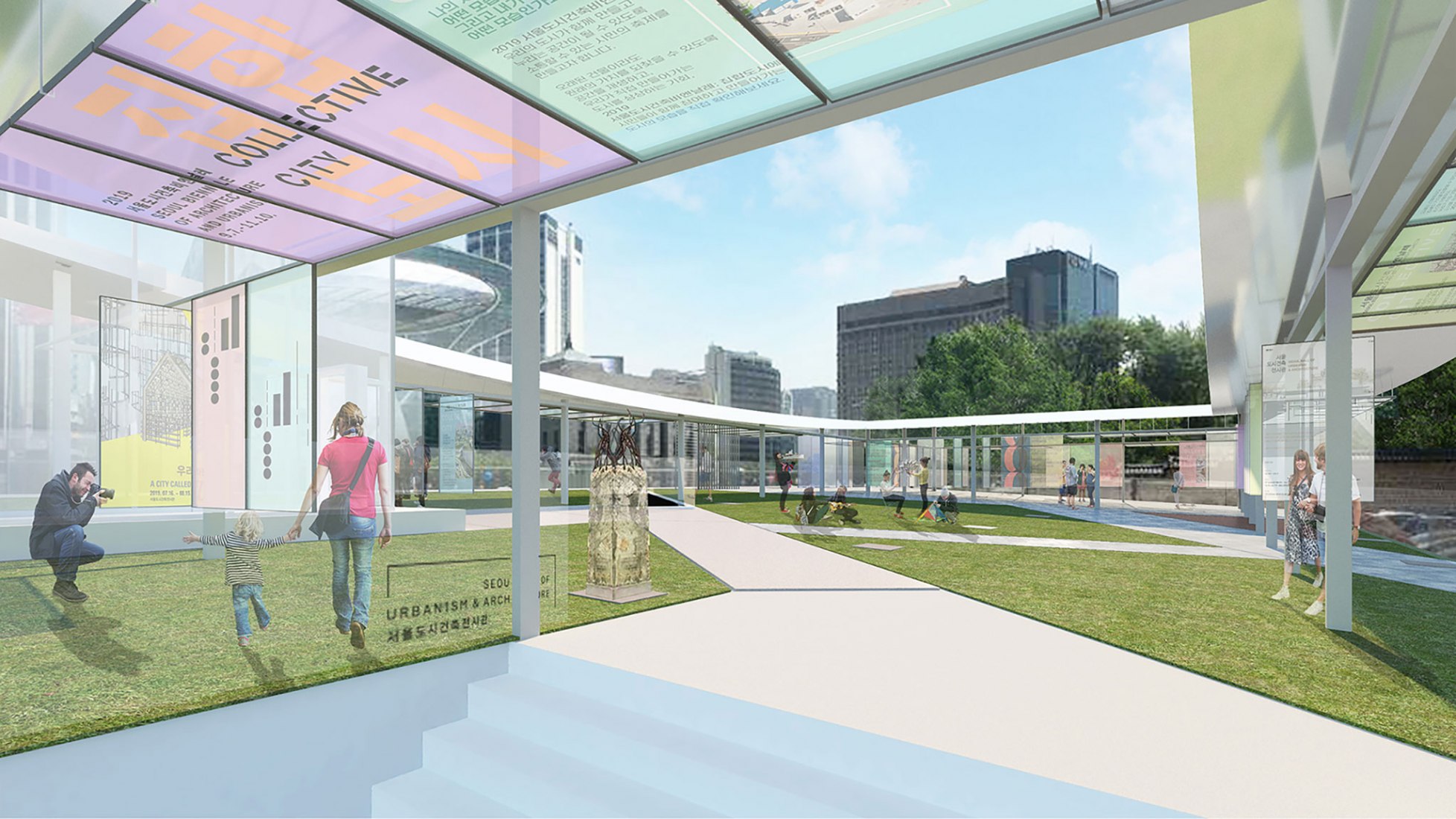 Visualización. 2do Premio. [skimA] SPREAD of Seoul MARU. Concurso de diseño de Seúl, MARU 2019