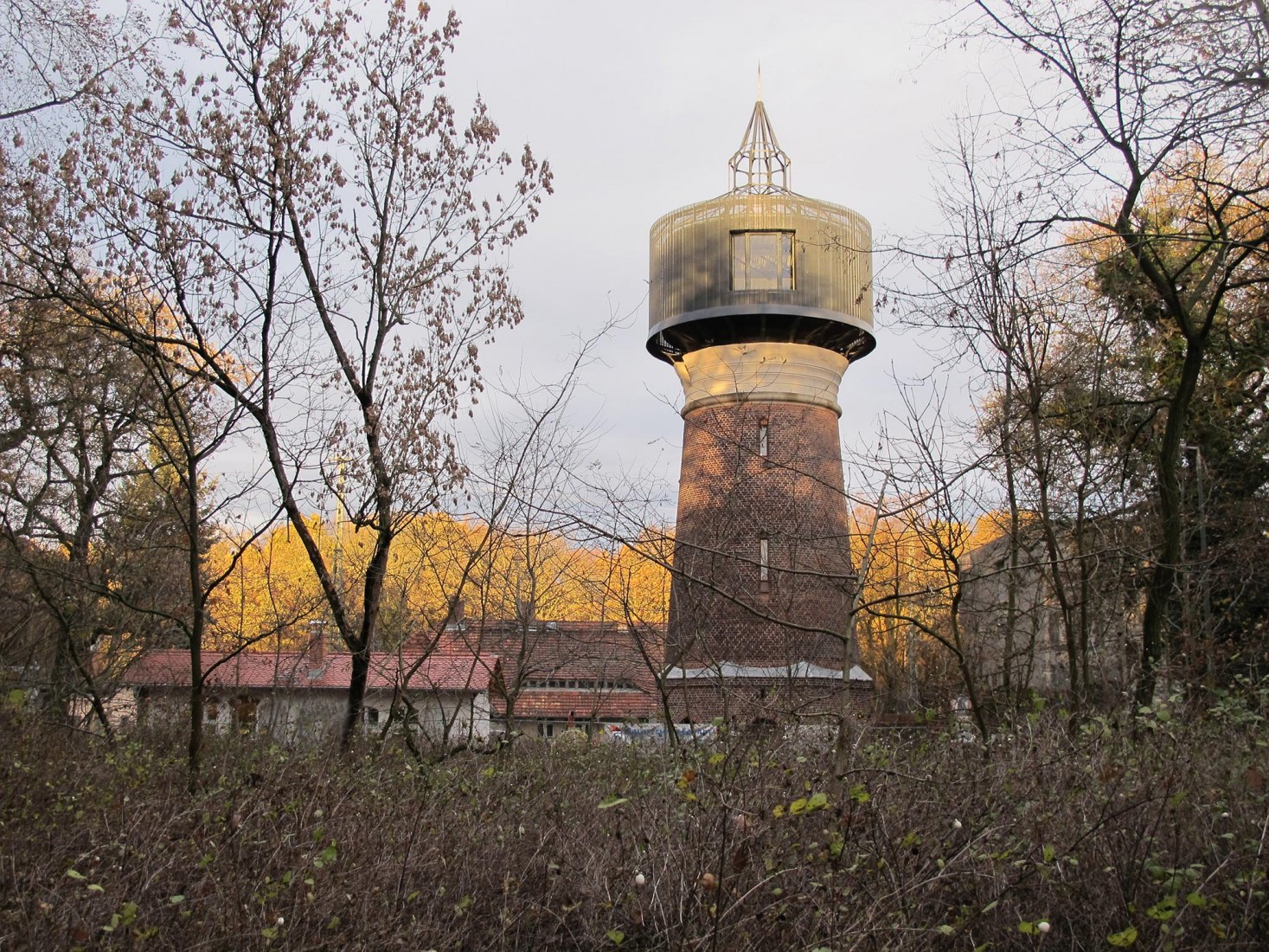 Water tower rehabilitation in Potsdam by Wirth Alonso Architekten. Photograph by Wirth Alonso Architekten.