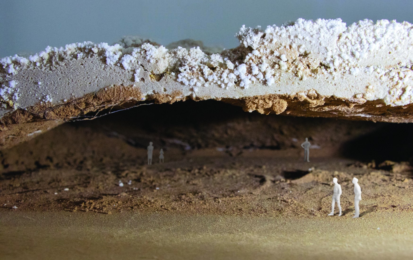 Material Research at Wetland Lab at Alserkal Avenue. Image courtesy National Pavilion UAE La Biennale di Venezia and waiwai. Photography by Sahil Abdul Latheef