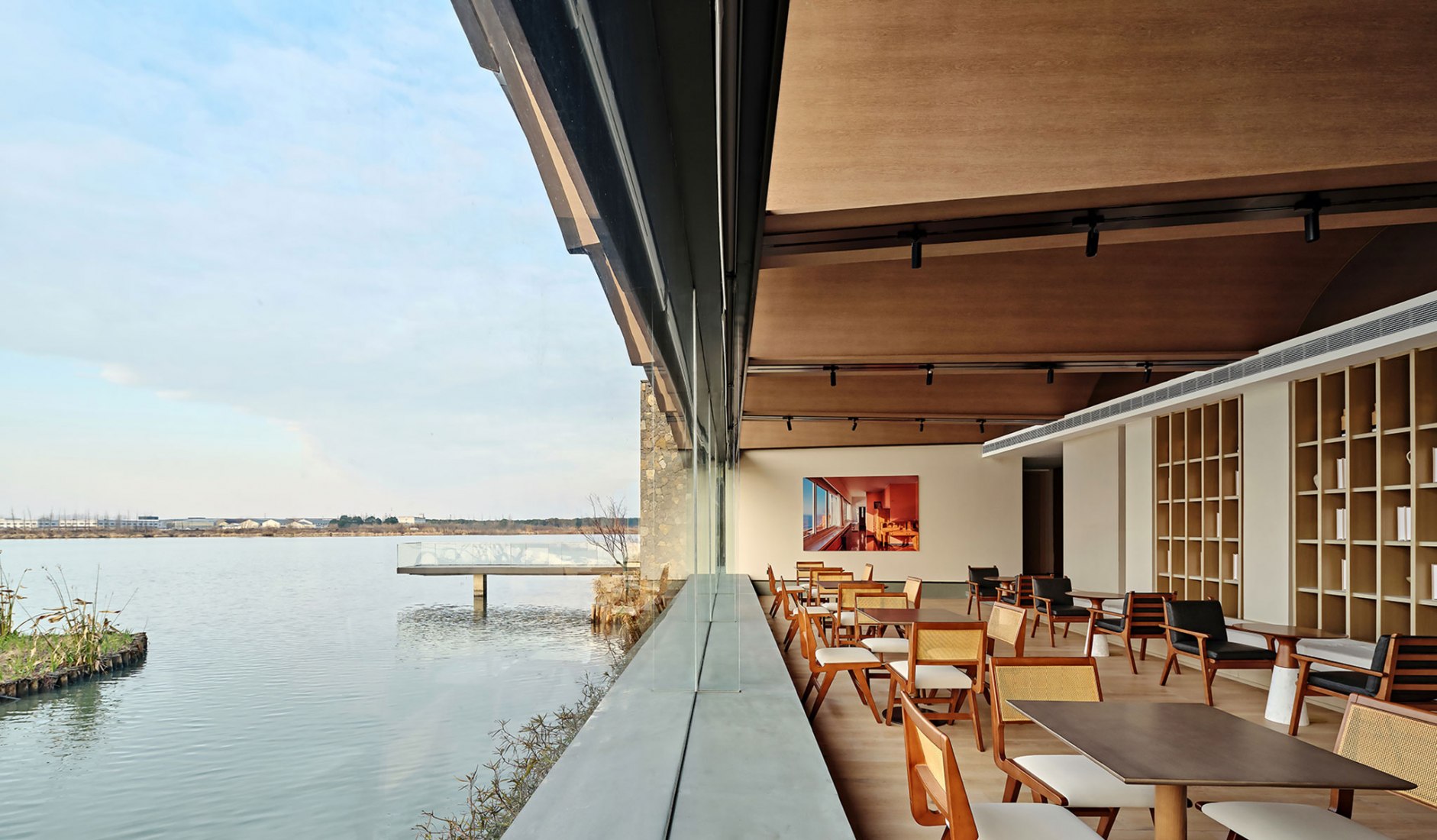 Hotel Boatyard por GOA y WJ STUDIO. Fotografía por Zhang Xi.