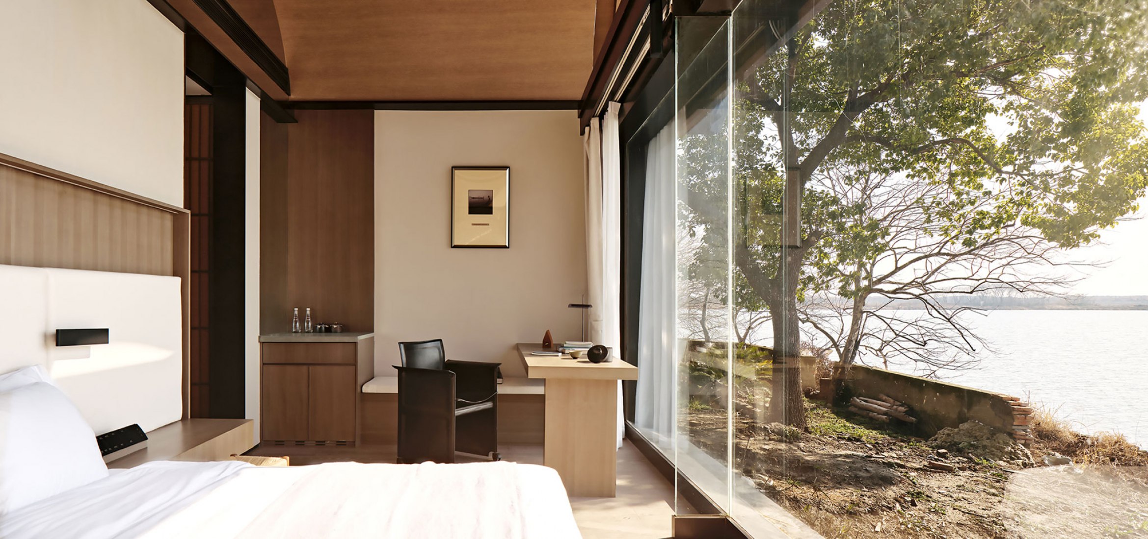 Hotel Boatyard por GOA y WJ STUDIO. Fotografía por Zhang Xi.