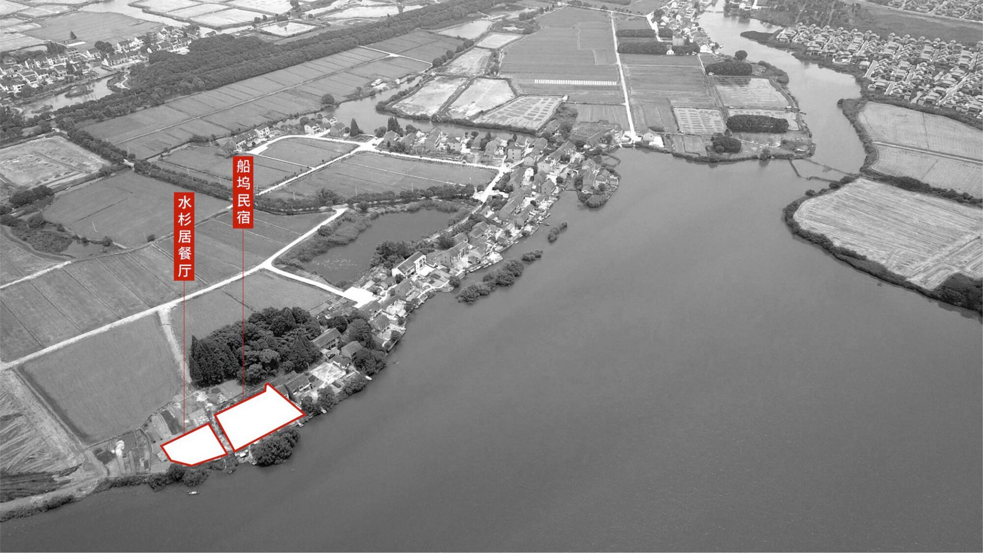 Imagen de la localización. Hotel Boatyard por GOA y WJ STUDIO.