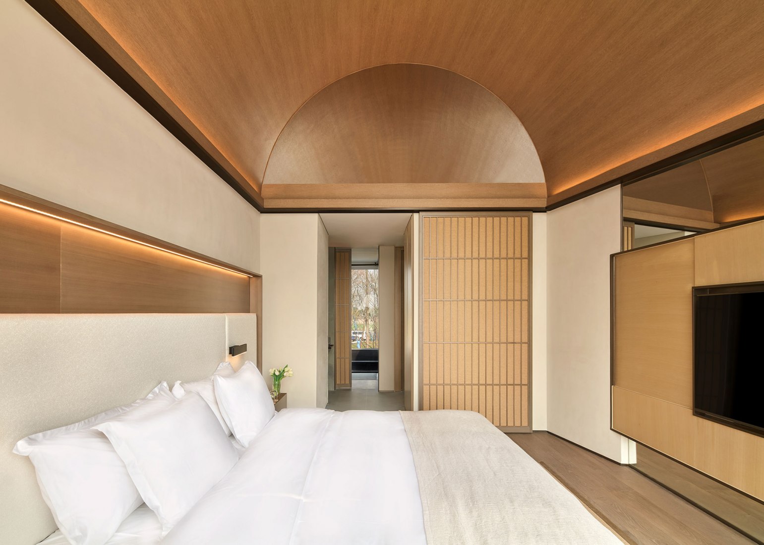 Hotel Boatyard por GOA y WJ STUDIO. Fotografía por Zhu Hai.