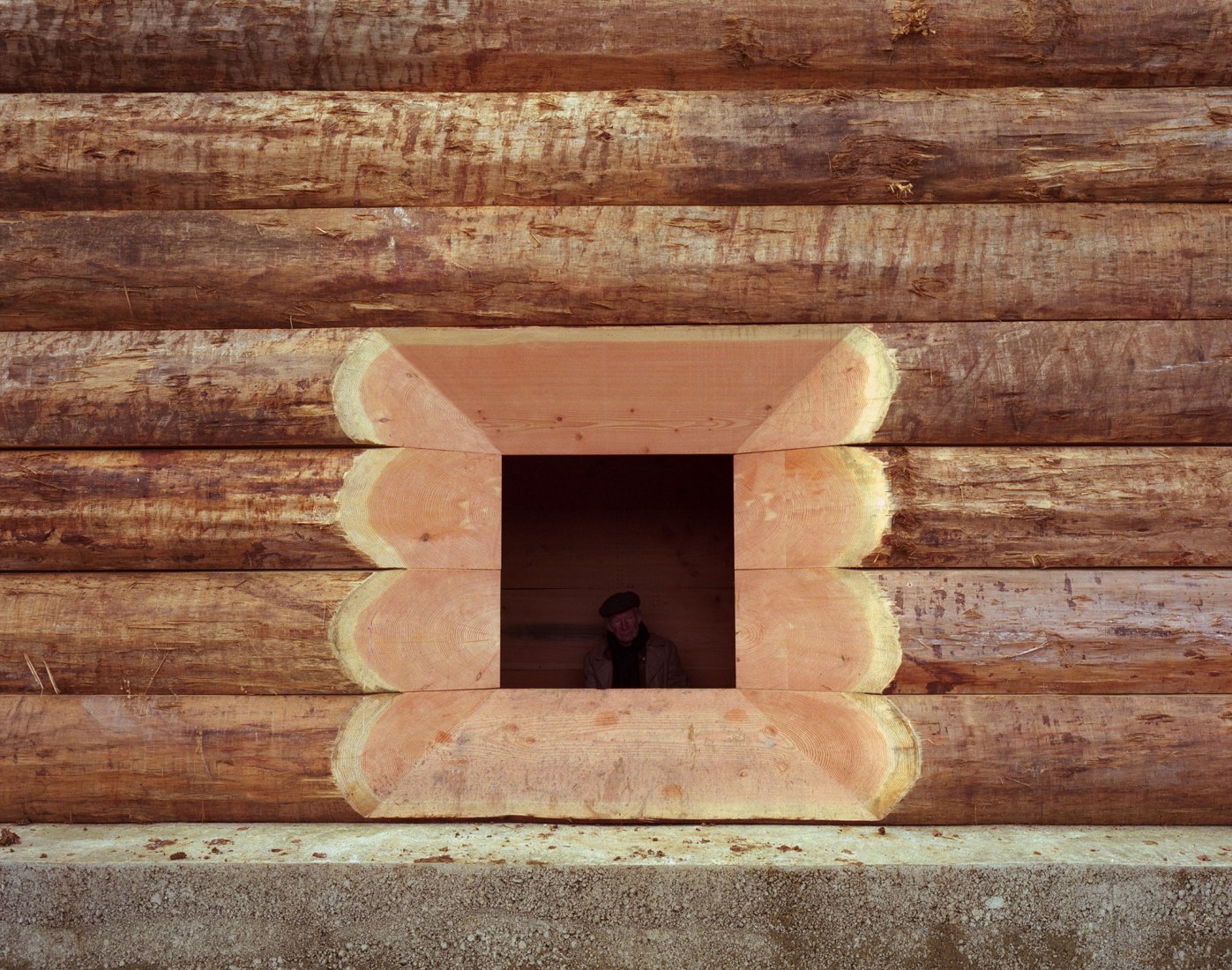 John Pawson, capilla de madera en Unterliezheim. Fotografía por Felix Friedmann.